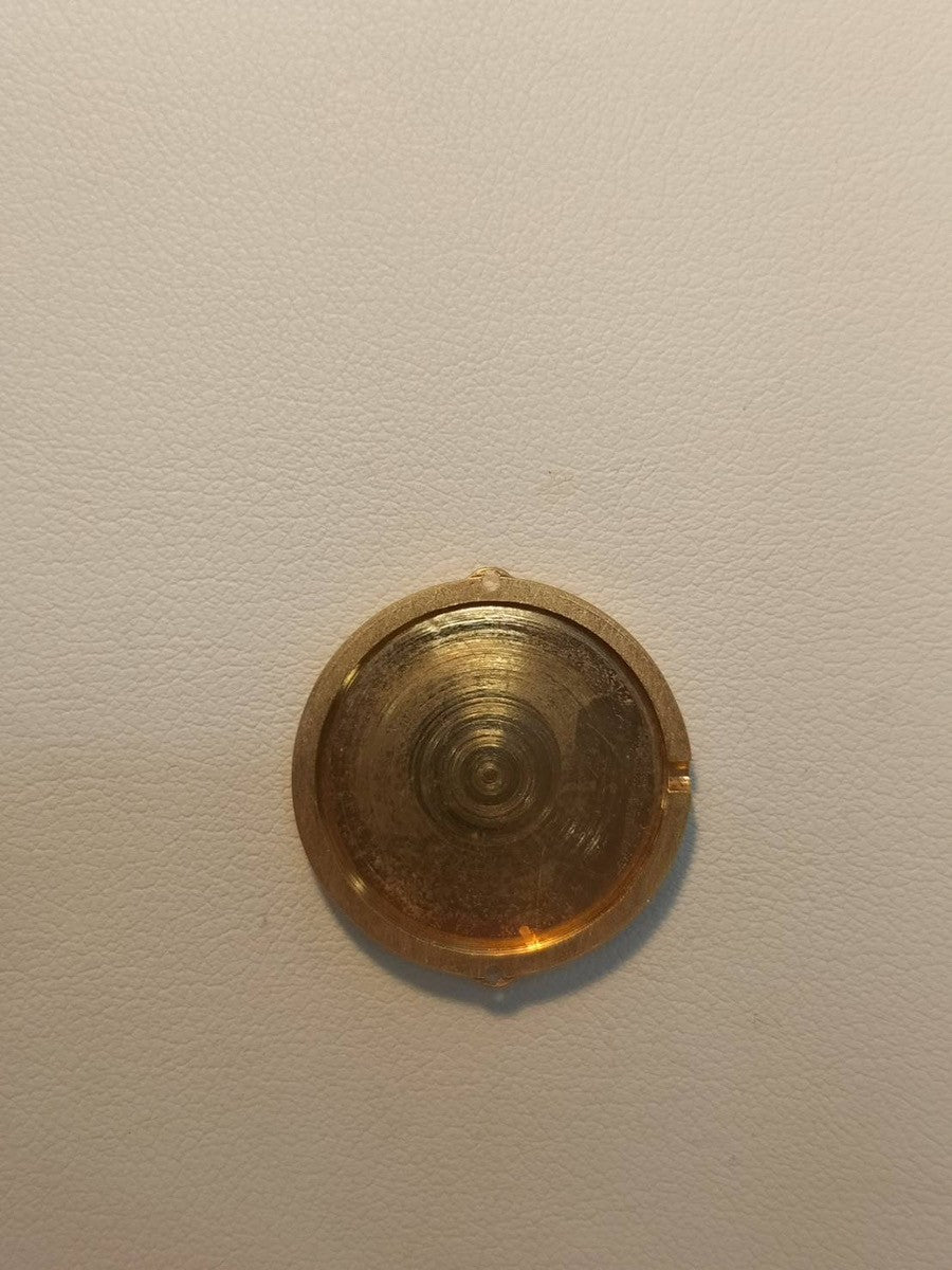 Cartier Must Vendôme VLC SM Quartz Cal.81 SV925 Leather Genuine Pin Buckle (GP) Black Roman Dial Overhauled