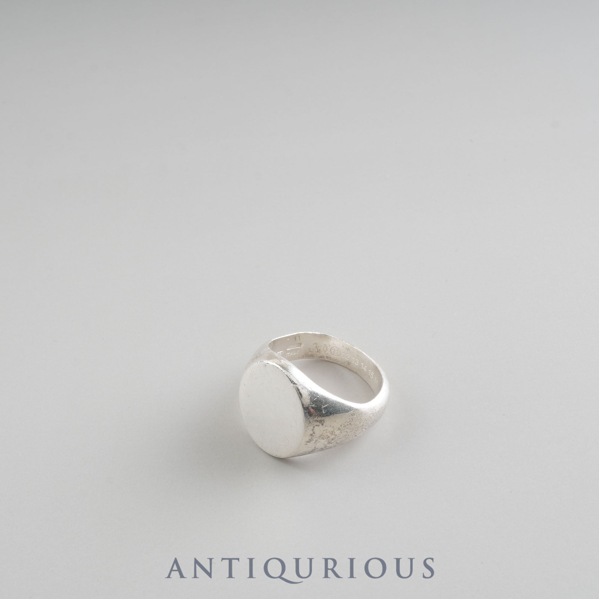 メゾンマルジェラ リング シグネット SV925 箱