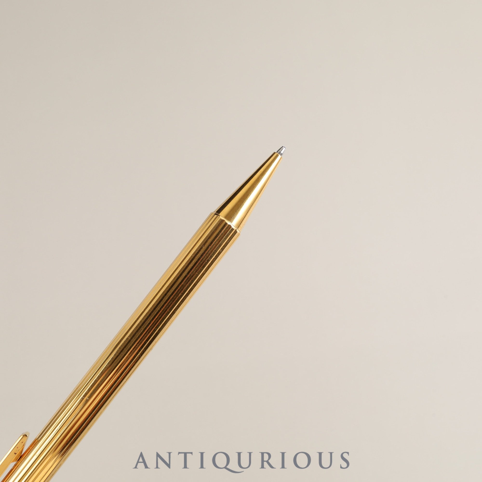 カルティエ トリニティ ボールペン GP×RED ツイスト式 青インク ※カルティエにて新品リフィル交換済み