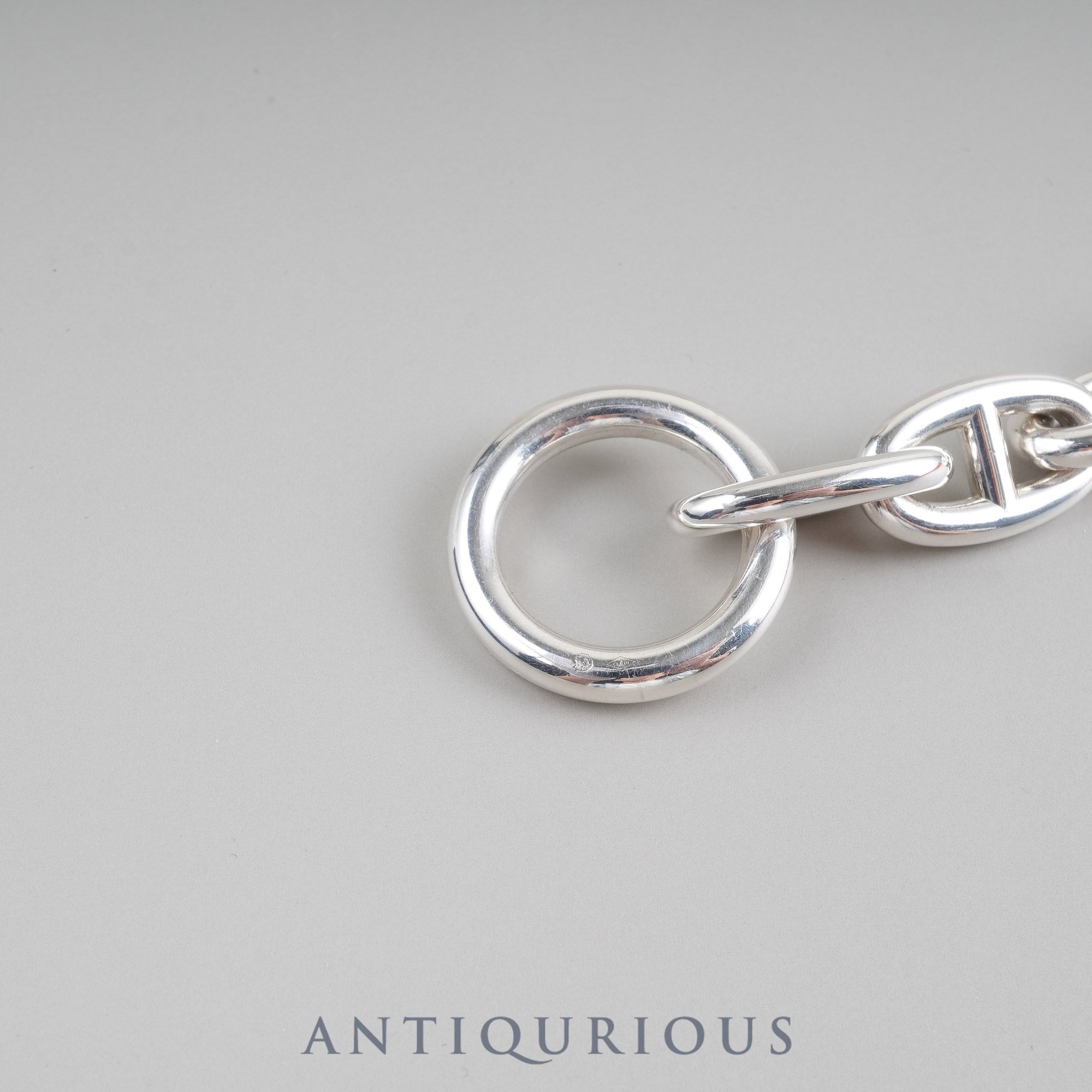 エルメス ブレスレット シェーヌダンクル GM SV925 14コマ 箱 23年刻