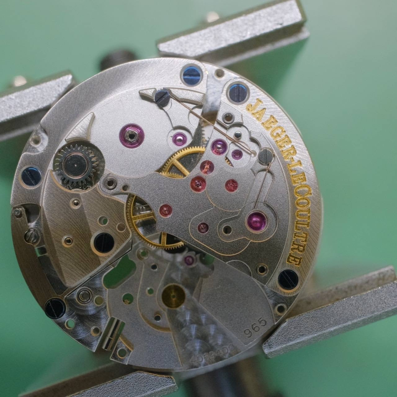 Jaeger-LeCoultre Reverso Classic Medium Q2538120 (212.8.S5) Automatic Cal.965 SS Leather Genuine Buckle (SS) Silver Dial