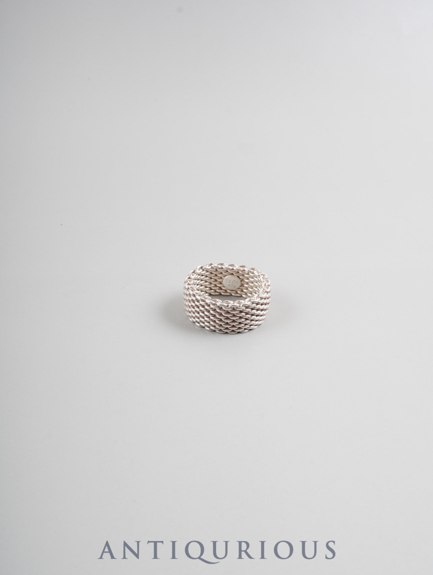 ティファニー リング サマセット スターリングシルバー 約13号 保存袋