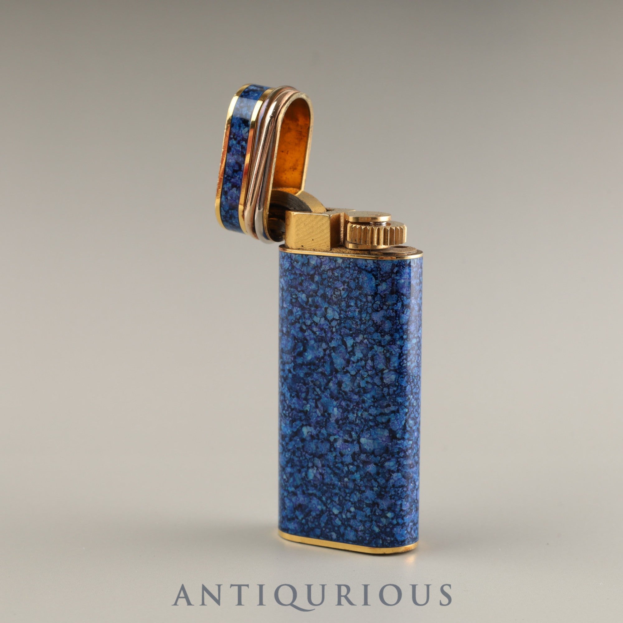 Cartier Lighter Trinity Mini Blue Marble Box Instruction Manual 2024/12/8 Mechanical adjustment completed at our affiliated workshop