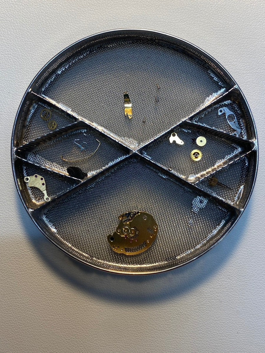 エルメス クロアジュール CR1.240 クォーツ Cal.976.001 SS / GP ゴールド文字盤 箱 保証書(記載無し)オーバーホール済み