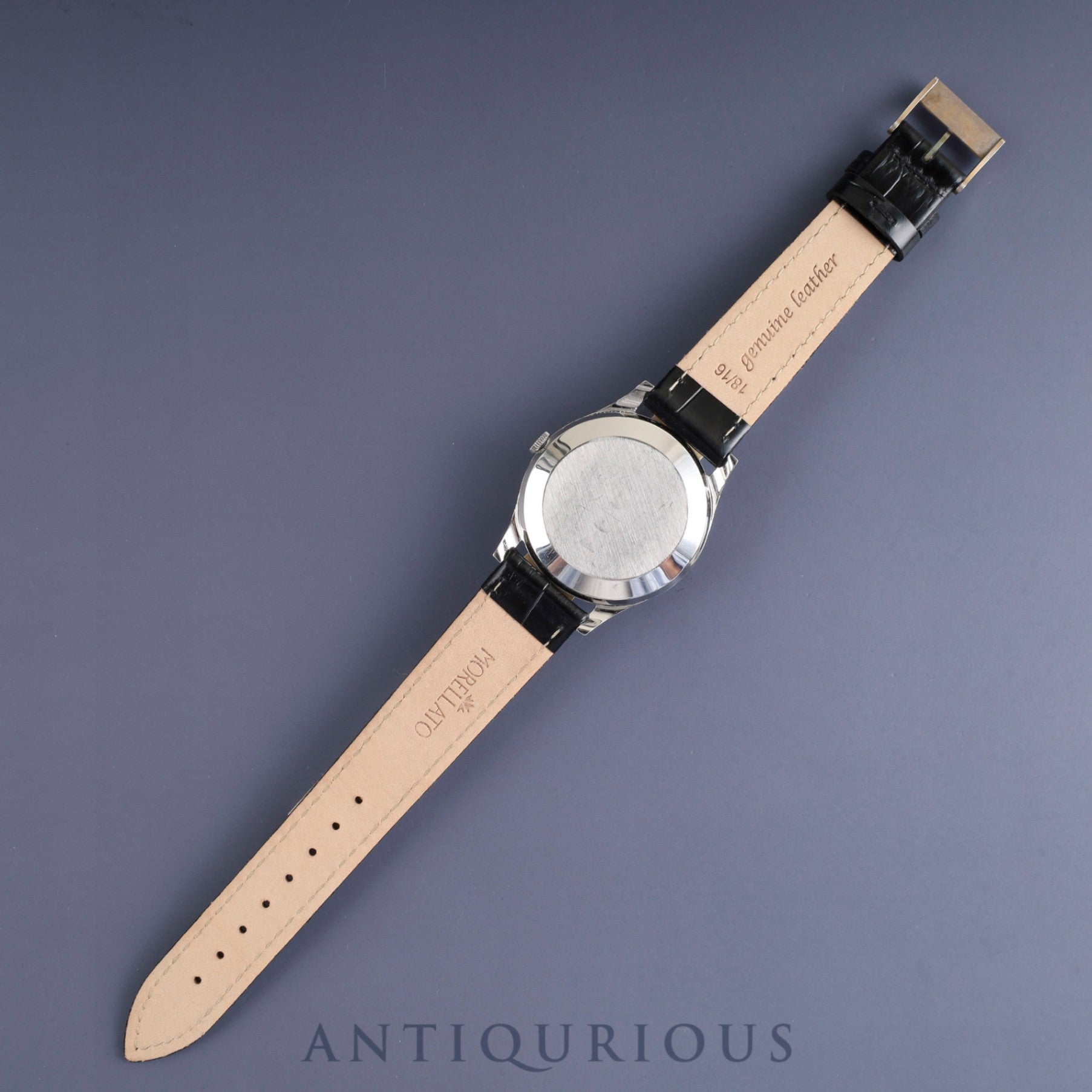 IWC オールドインター 手巻き Cal.C.89 SS 革 純正尾錠(SS) シルバー文字盤 オーバーホール済み アイダブリュシー