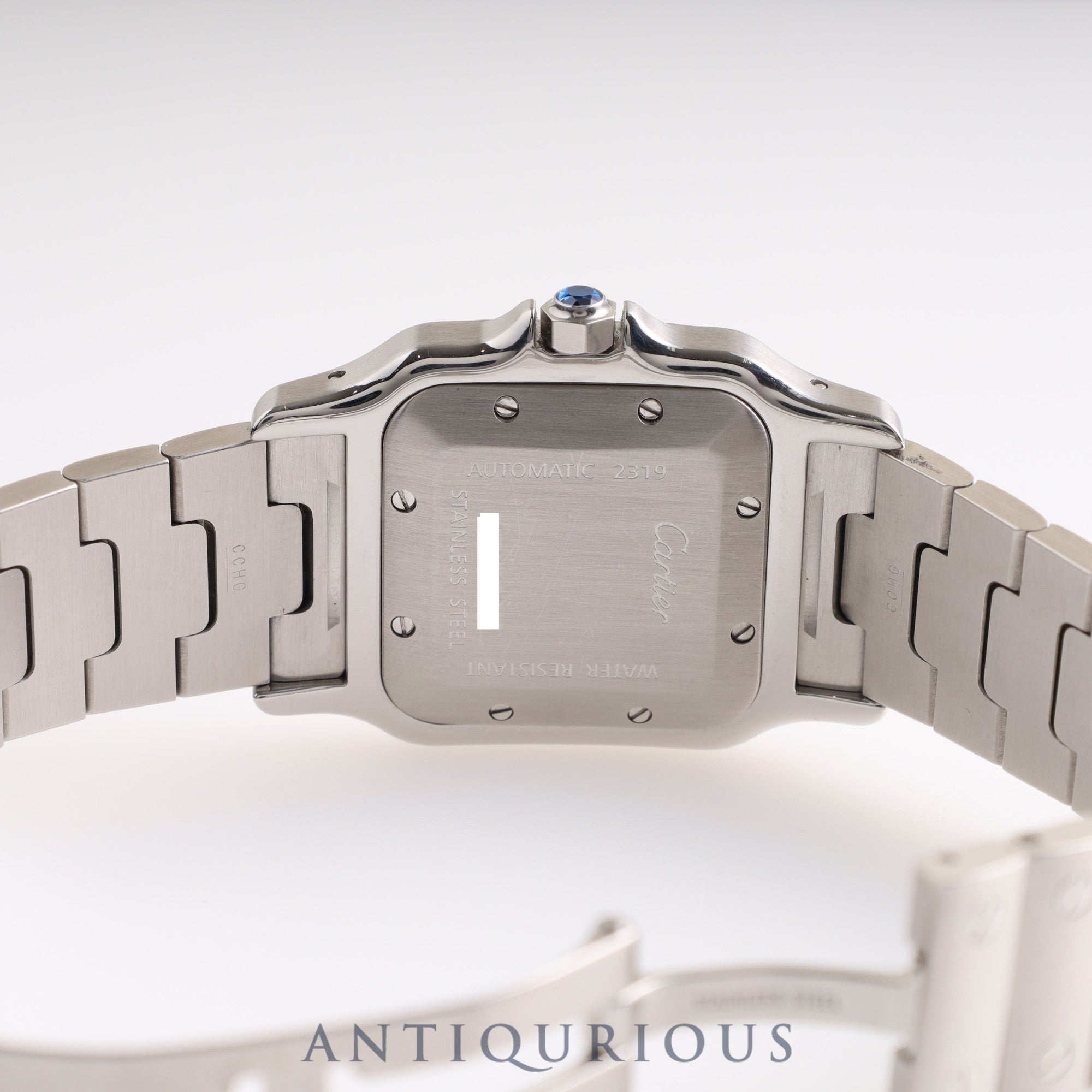 Cartier Santos Galbee LM W20055D6 2319 Automatic, Guilloche dial, box, instructions