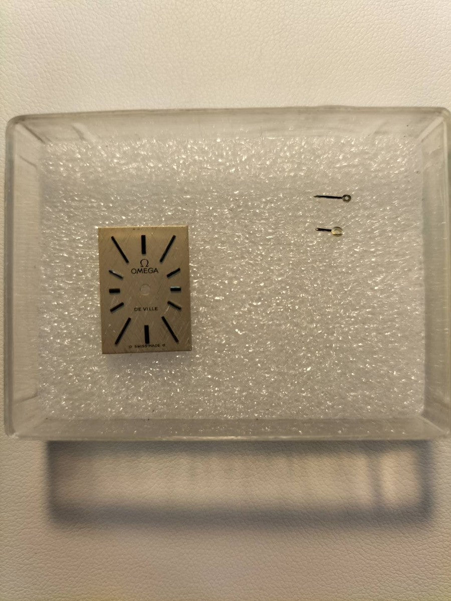 Omega De Ville 5110212 Manual Winding Caliber 485 750YG Leather Strap Genuine Buckle (GP) Champagne Dial Overhauled
