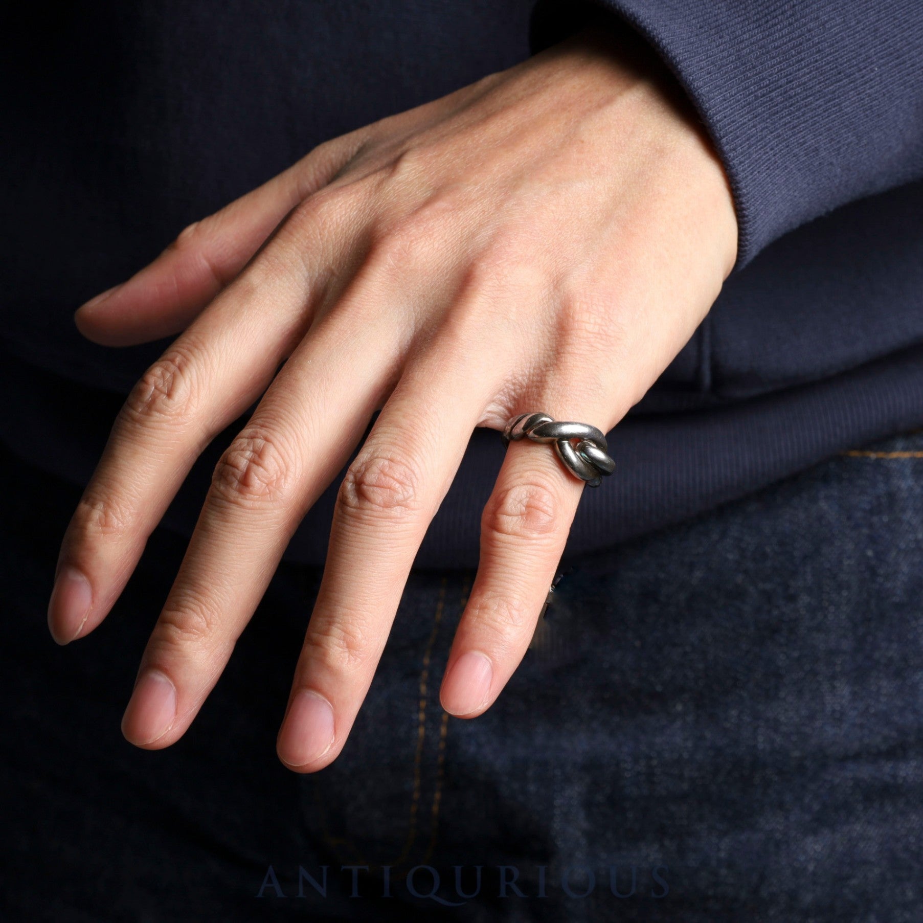Hermes Ring Torsade SV925 #52