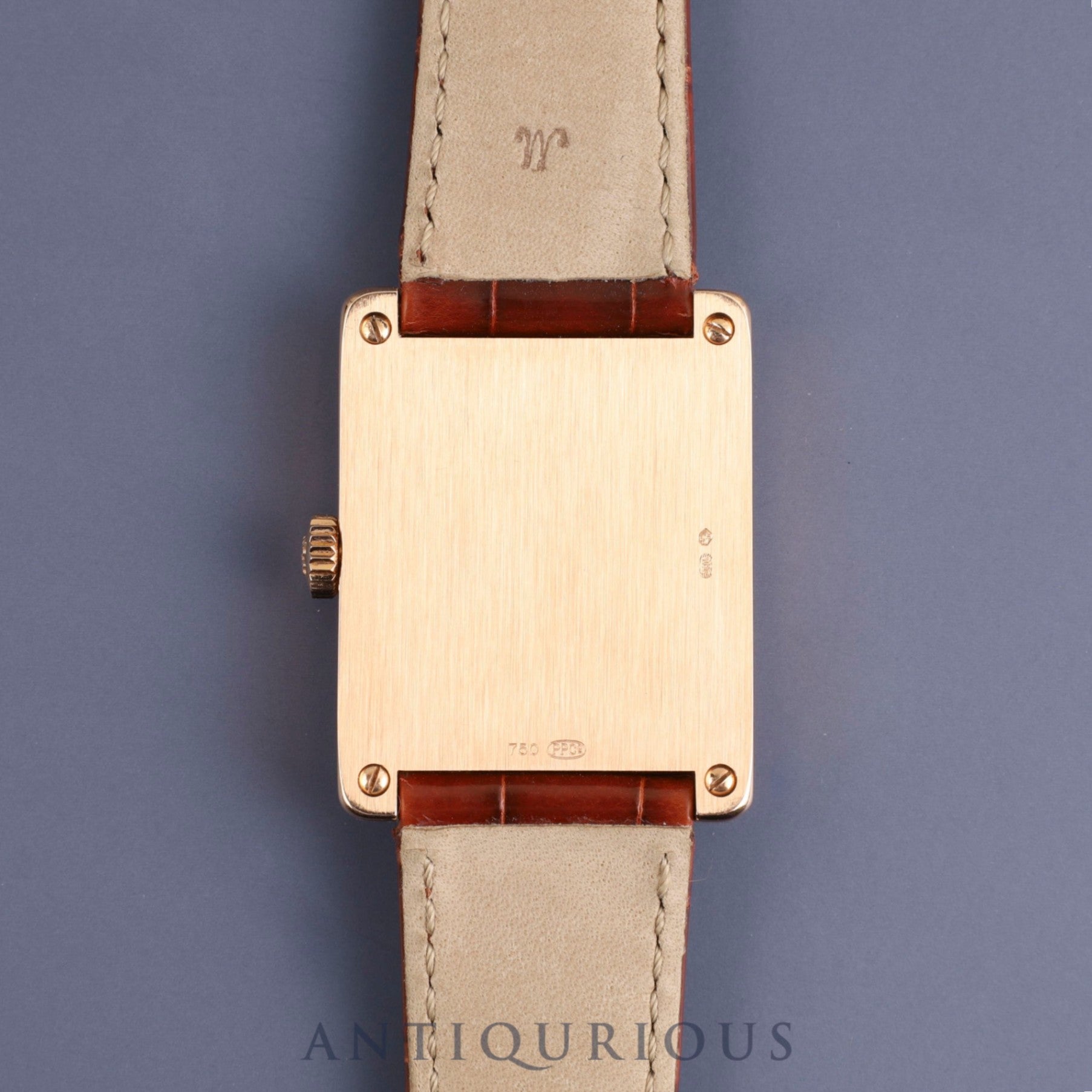 Patek Philippe Gondolo 5010R-001 Manual winding Cal.215 750 Genuine leather strap Genuine buckle (750) Silver dial Box Storage bag Overhauled