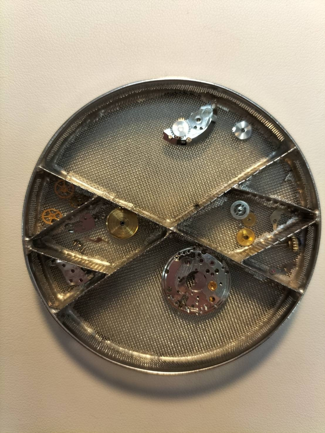 カルティエ マストタンク LM 手巻き SV925 革 純正尾錠(GP)オニキス文字盤(SWISS表記) オーバーホール済み 新品仕上げ済み