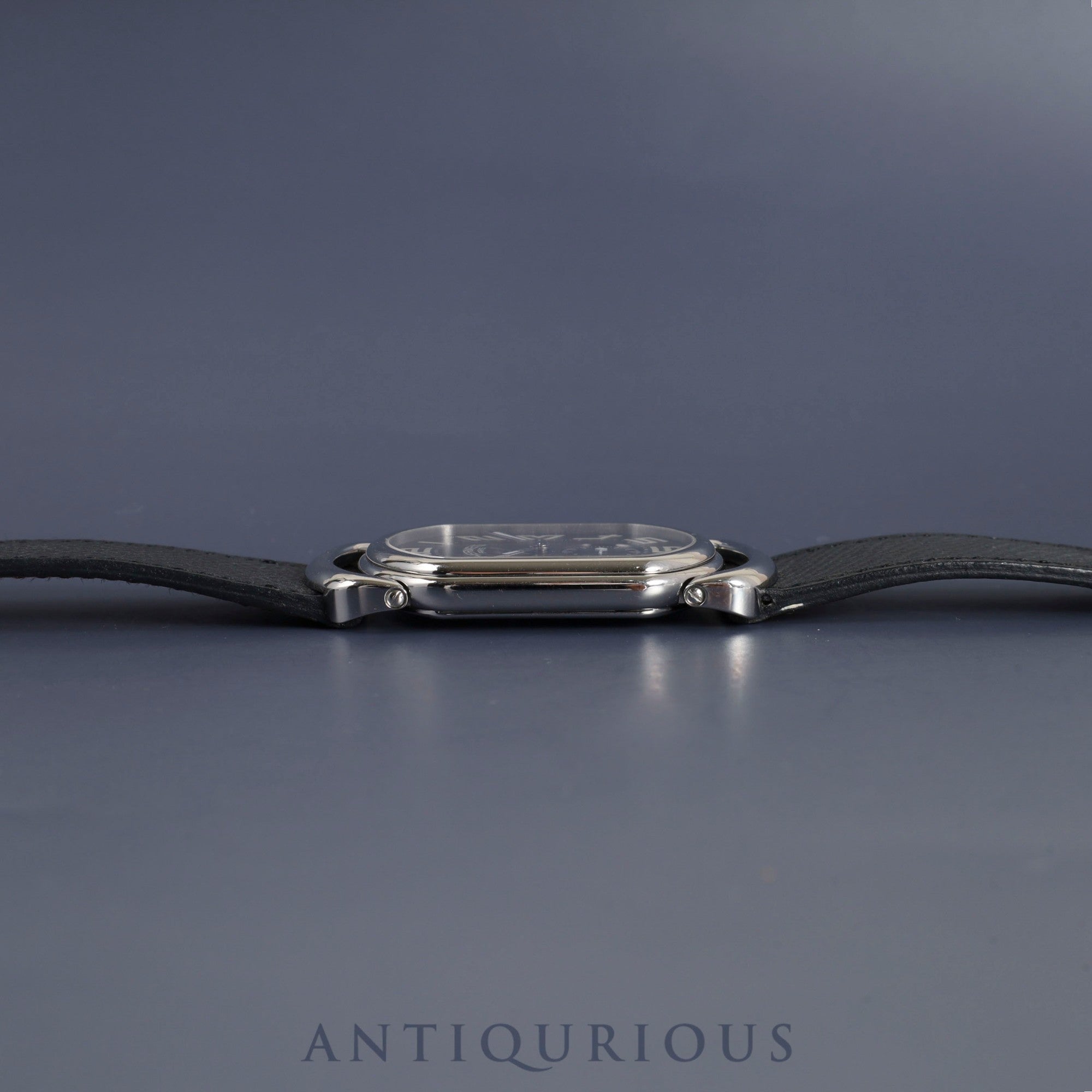 エルメス ラリー RA1.810 クォーツ Cal.980.163 SS 純正革ベルト(□J刻印:2006年) 純正尾錠(SS) グレー文字盤 冊子 オーバーホール済み