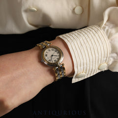 カルティエ パンテール ヴァンドーム MM 183964 クォーツ Cal.83 SS / YG アイボリーローマン文字盤 オーバーホール済み