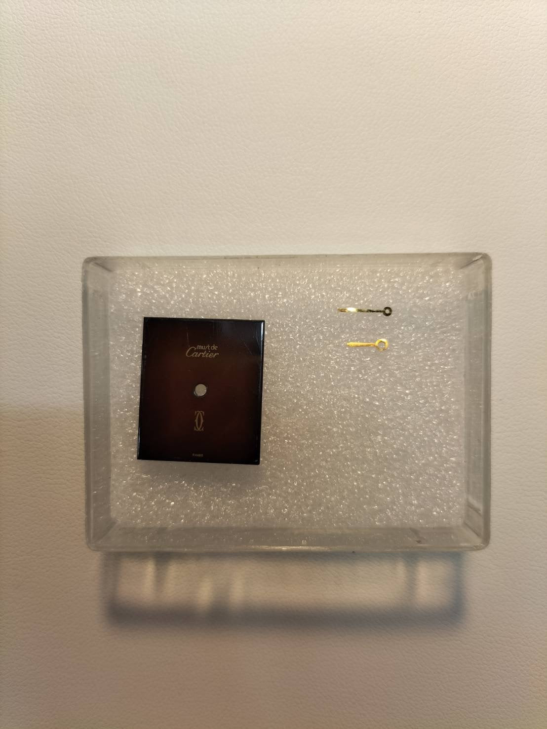 カルティエ マストタンク LM 手巻き Cal.78-1 SV925 革 純正ピンバックル(GP)マホガニー文字盤(SWISS表記) オーバーホール済み ※ケース裏彫り有り