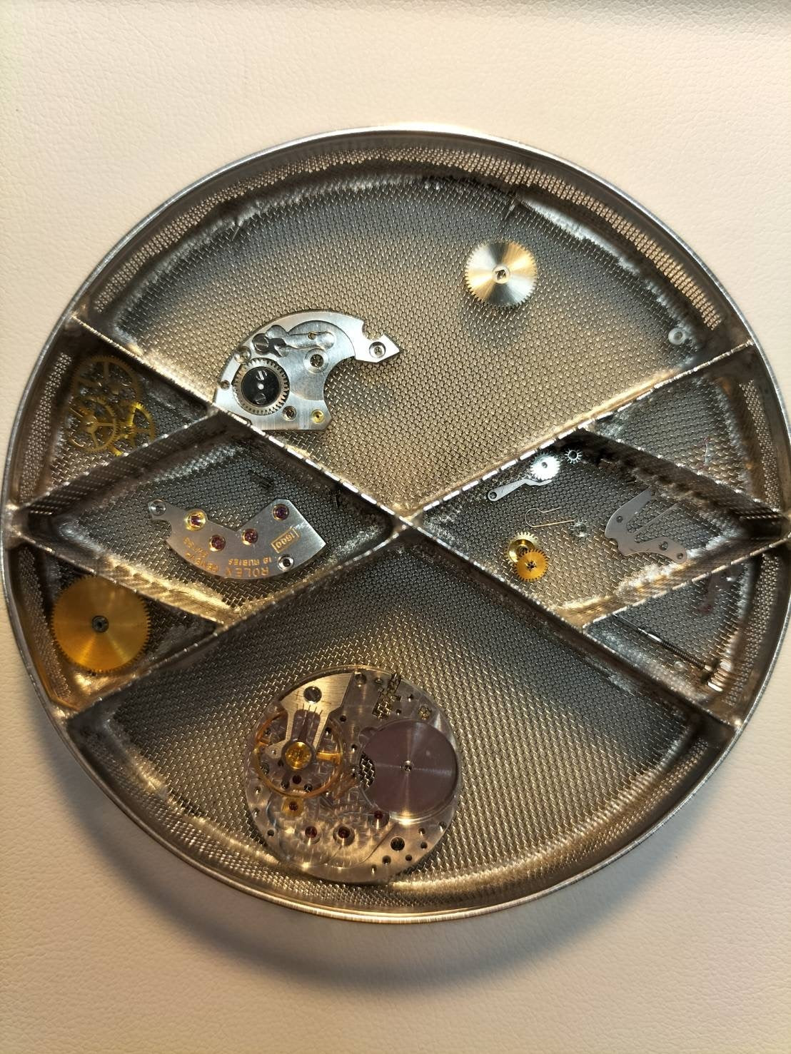 Rolex Cellini 3804 Manual winding Cal.1600 750 Leather Genuine buckle (SS) Grey dial 30 series (1970) Genuine replacement belt Overhauled