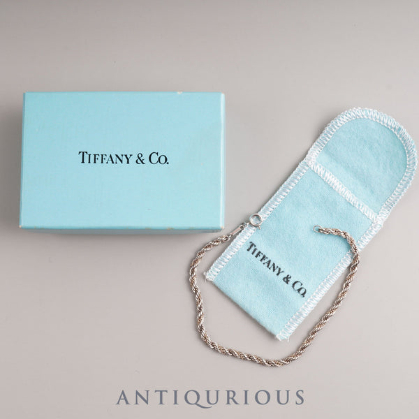 ティファニー ブレスレット ツイストチェーン SV925 750 箱