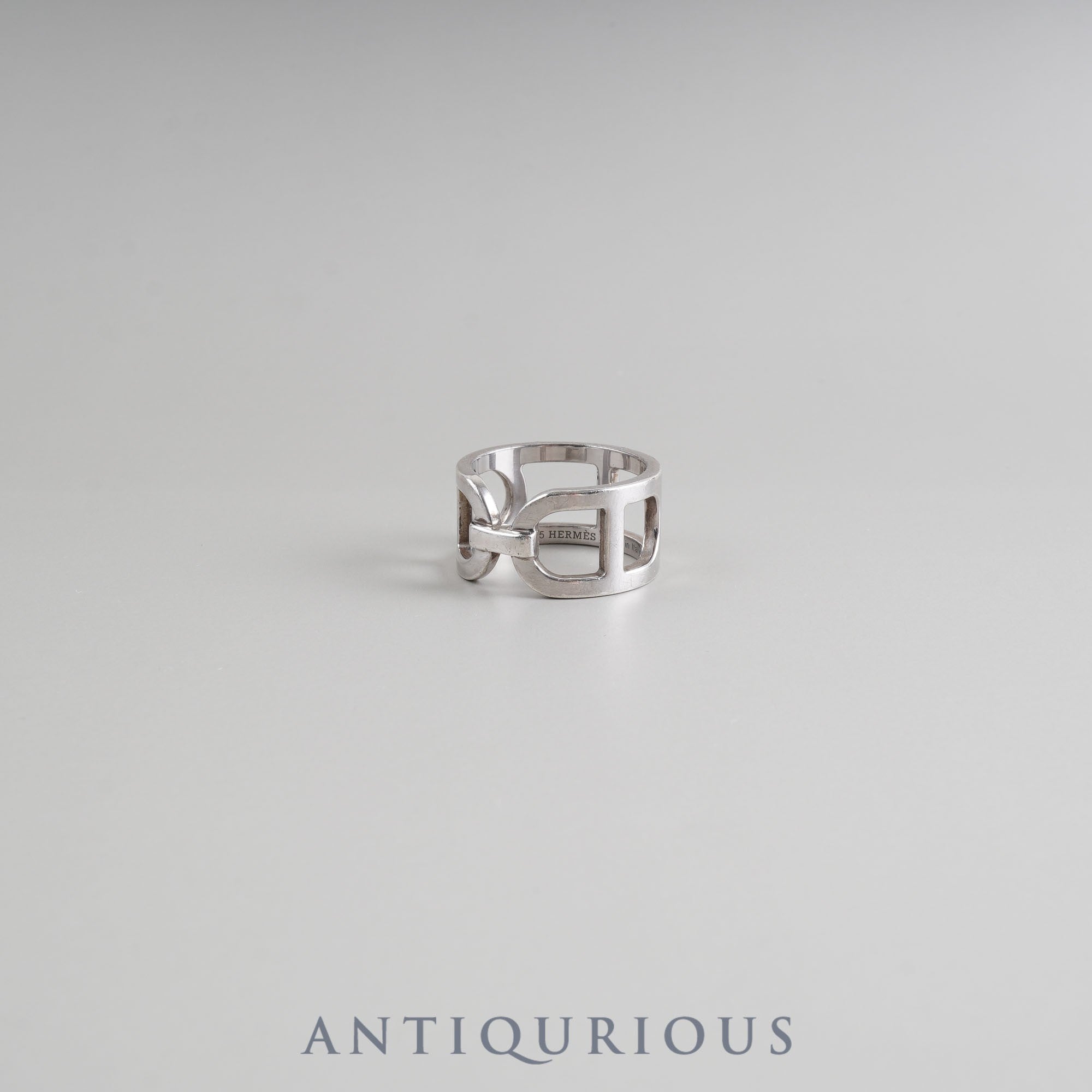 エルメス リング エヴァーシェーヌダンクル SV925 #53 20年刻