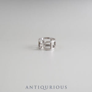 Hermes Ring Ever Chaine d'Ancre SV925 #53 20 Years