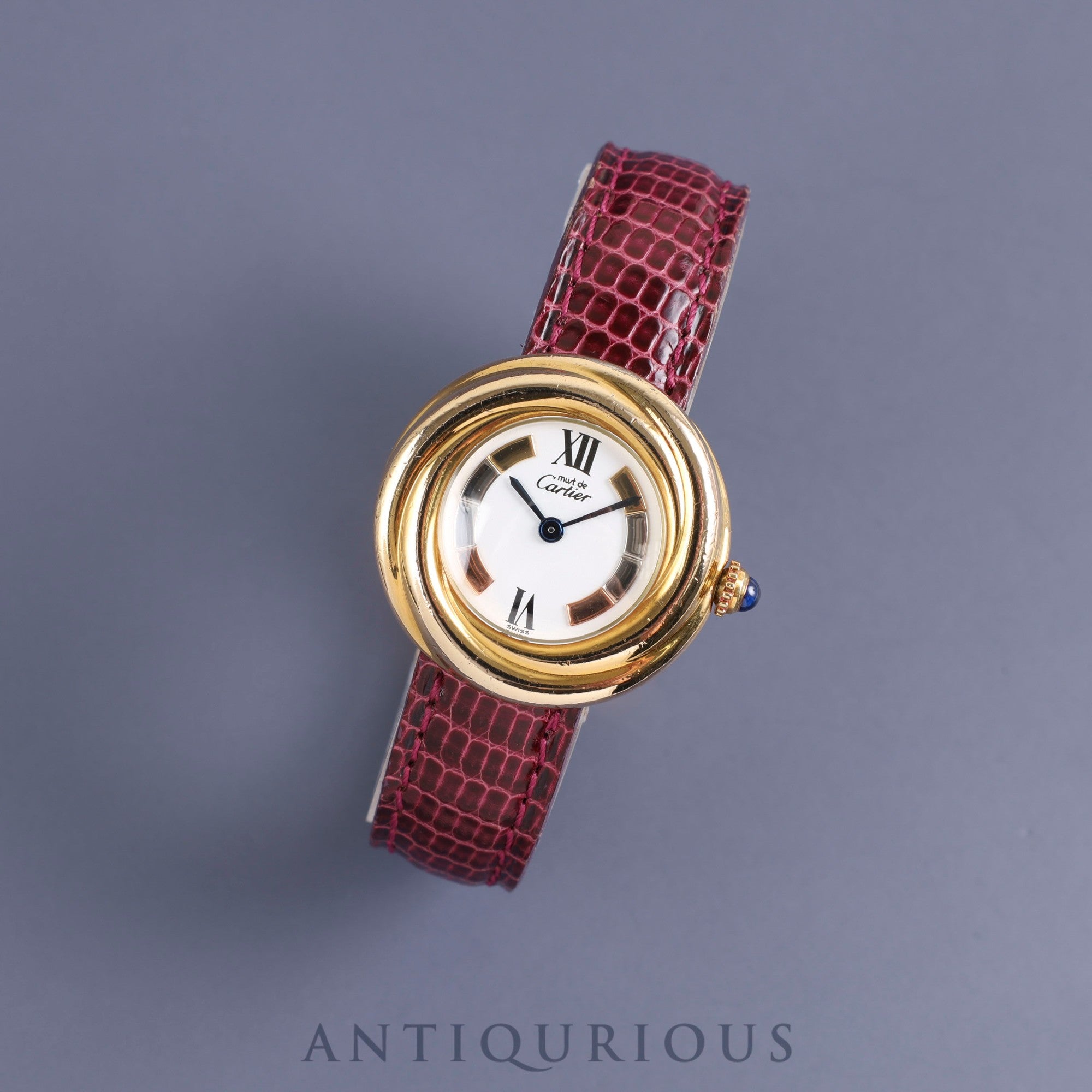 カルティエ マストトリニティ W1010744 / 2735 クォーツ Cal.157 SV925  