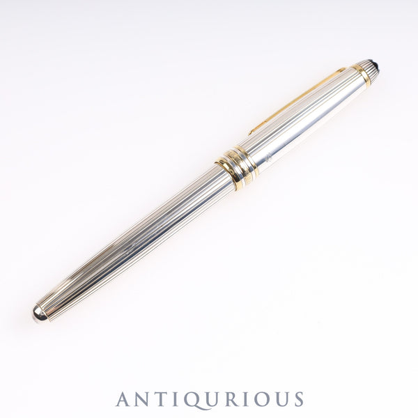 モンブラン ボールペン マイスターシュテュック ソリテール SV925 キャップ式 新品リフィル