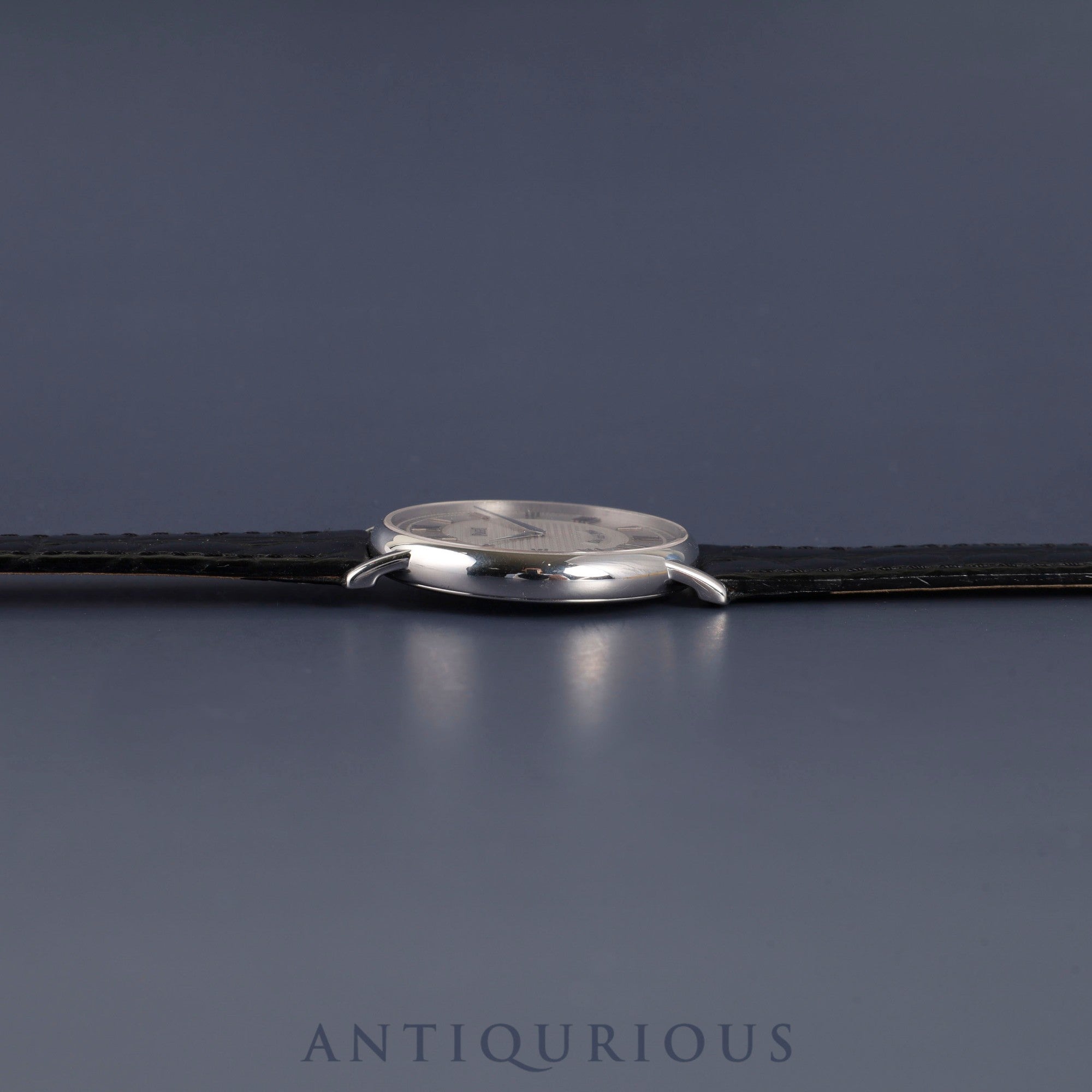 Piaget Tradition La Côte aux Fées 90035 Manual Winding Caliber 430P 750 Leather Watch with Genuine Buckle (750) Silver Dial Overhauled