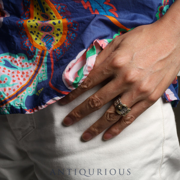 エルメス リング ディアンヌ SV925/750 #54 約13号 ケース