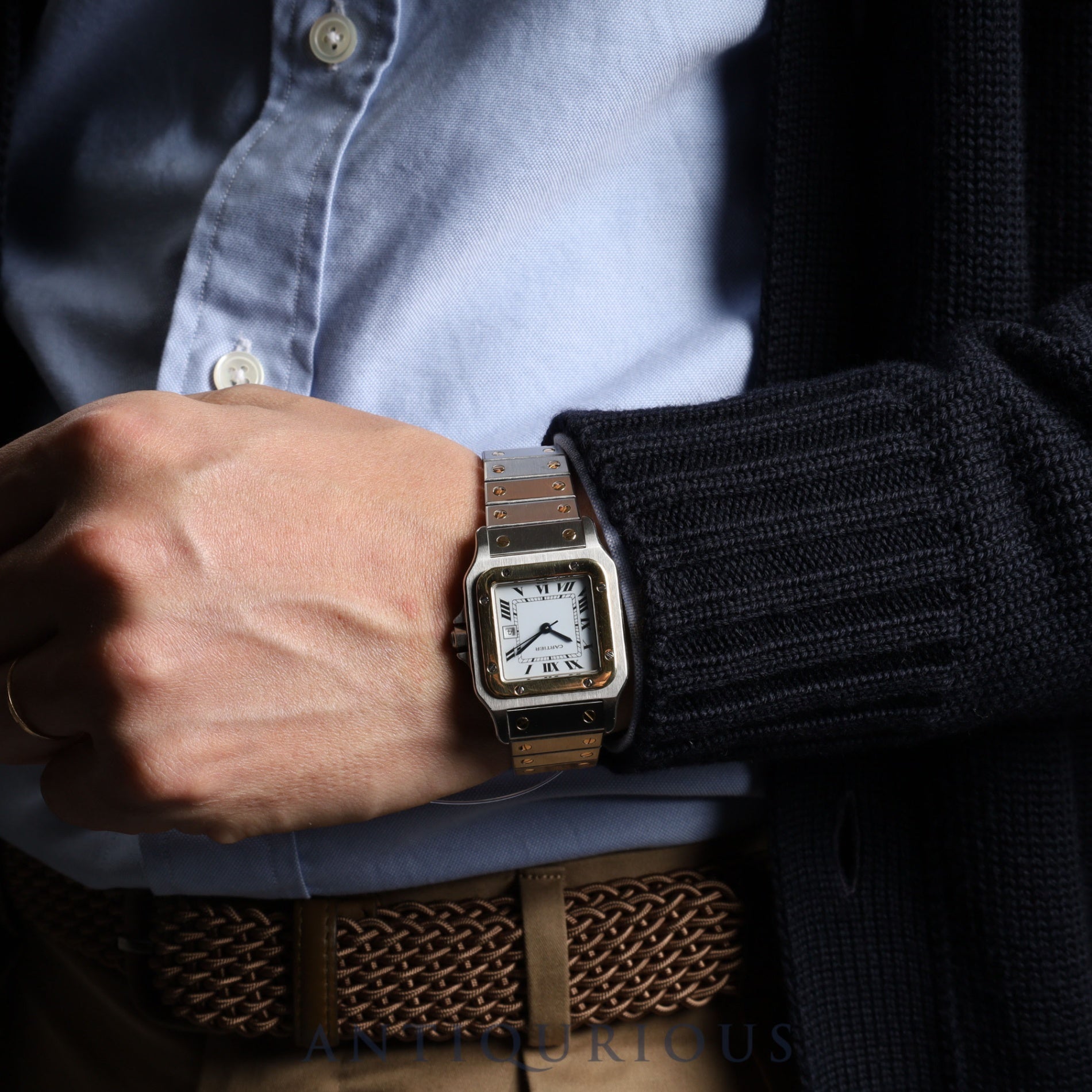 Cartier Santos Galbe LM AC 23.80 gr OR 0.750 4.05 gr