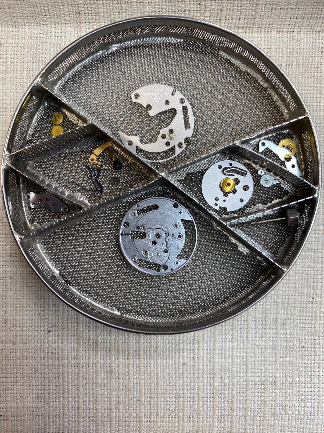 カルティエ サントス ガルベLM W20025D6  / 1564 クォーツ Cal.87  SS SS  アイボリー文字盤 オーバーホール済み