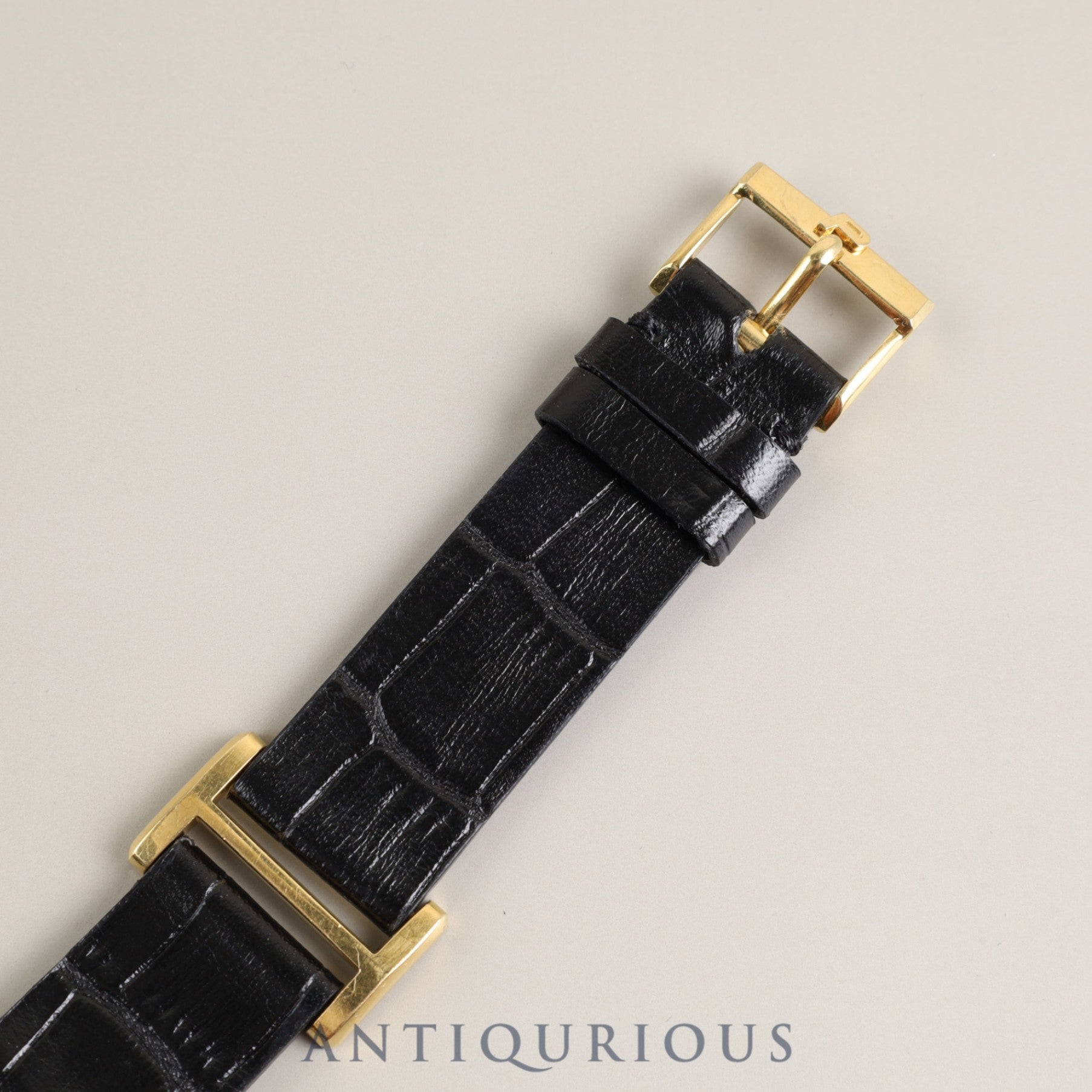 Piaget Tradition 90802D Manual winding Cal.9P2 YG Leather Genuine buckle (750) White dial Overhauled