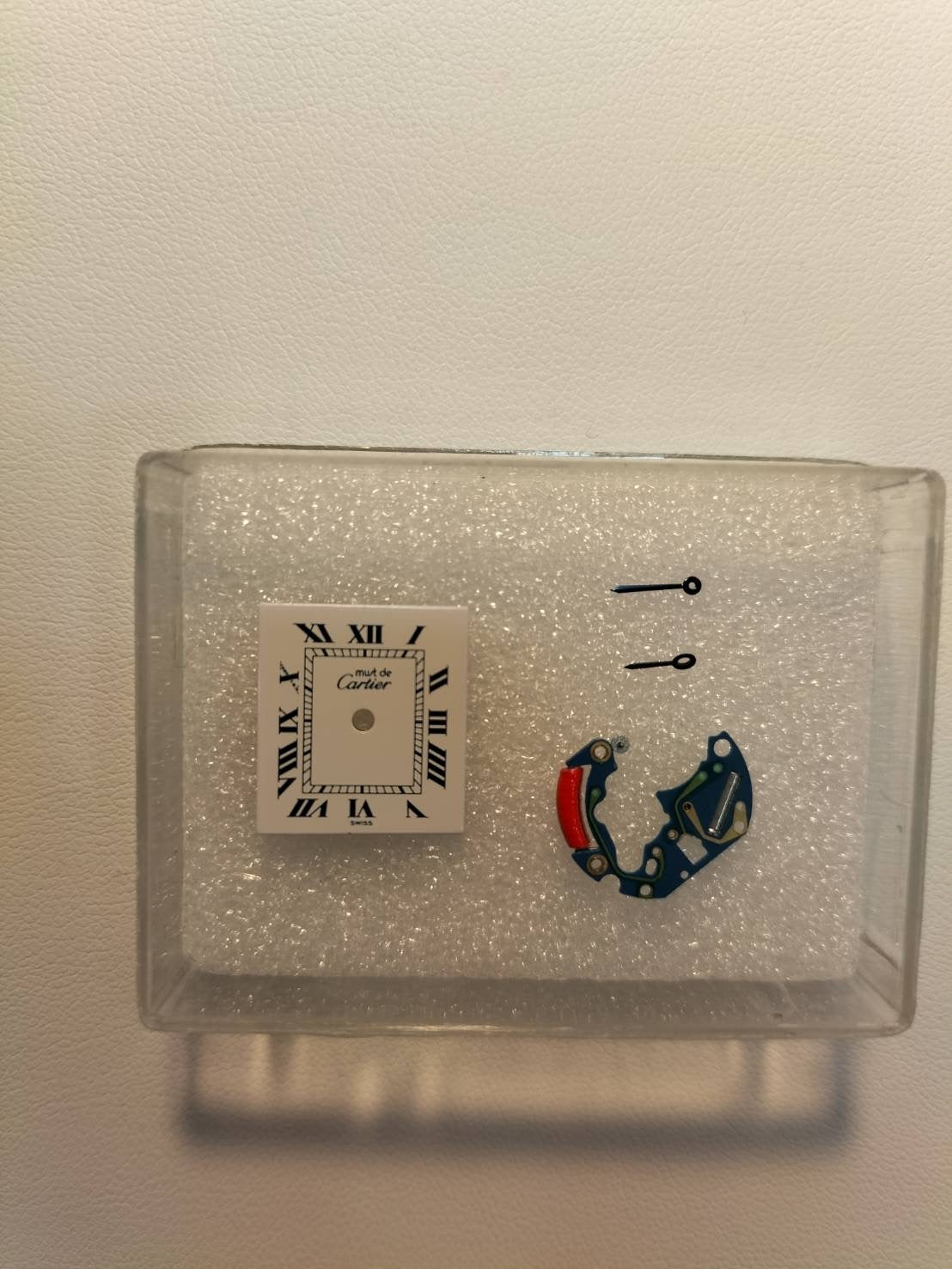 カルティエ マストタンク SM W1001565 / 1614 クォーツ Cal.057 SV925 革 純正Dバックル(SS) ホワイトローマン文字盤(SWISS表記)オーバーホール済み