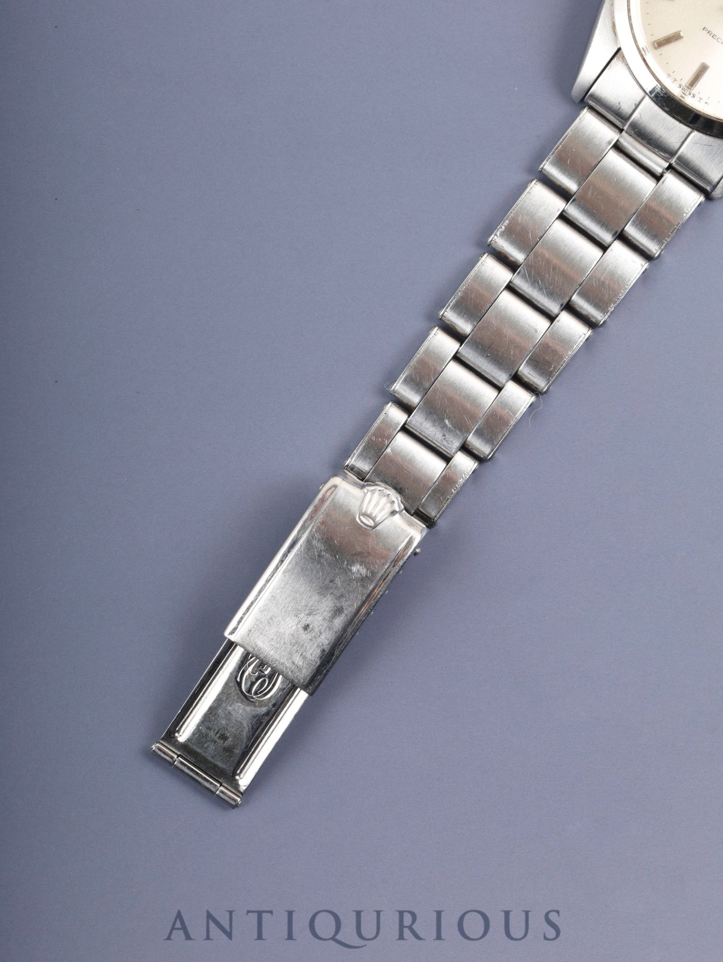 Rolex Oyster Precision 6426 Manual Winding Caliber 1225 Stainless Steel Silver Dial No. 22 (1967) Overhauled