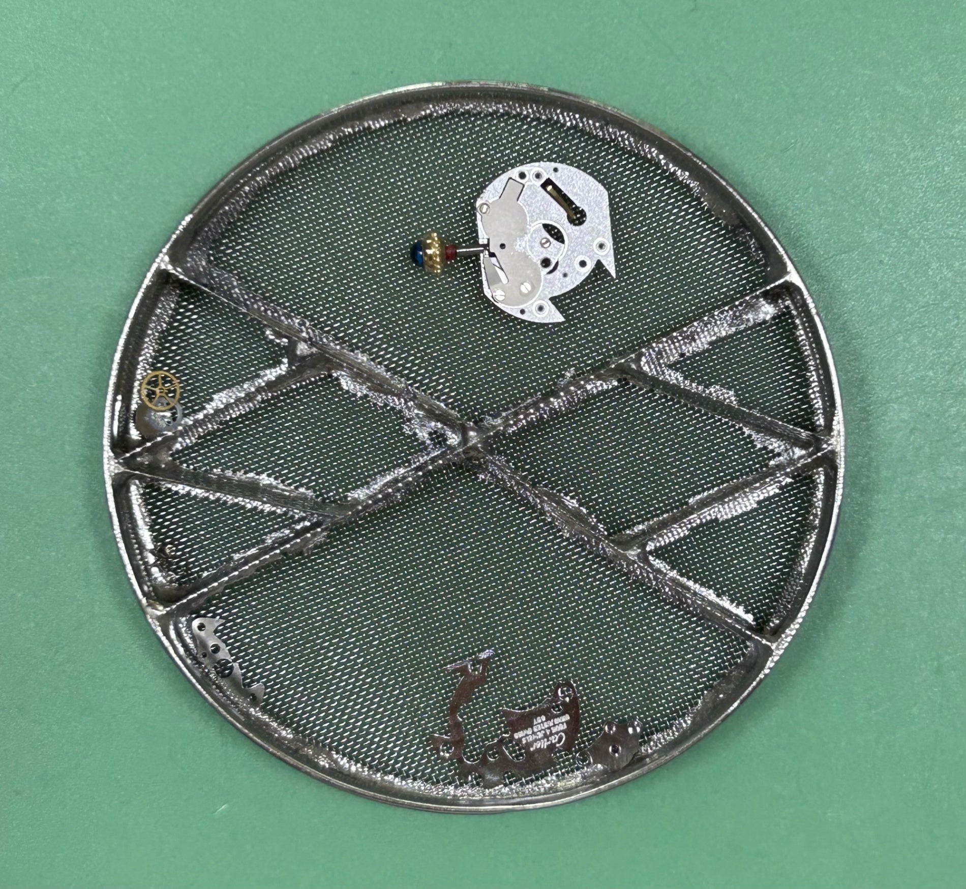 カルティエ マストタンク SM 5057001 クォーツ Cal.057 SV925 革 純正尾錠(GP) ブラック飛びローマン文字盤 1982年頃~1995年頃 オーバーホール済み 新品仕上げ済み