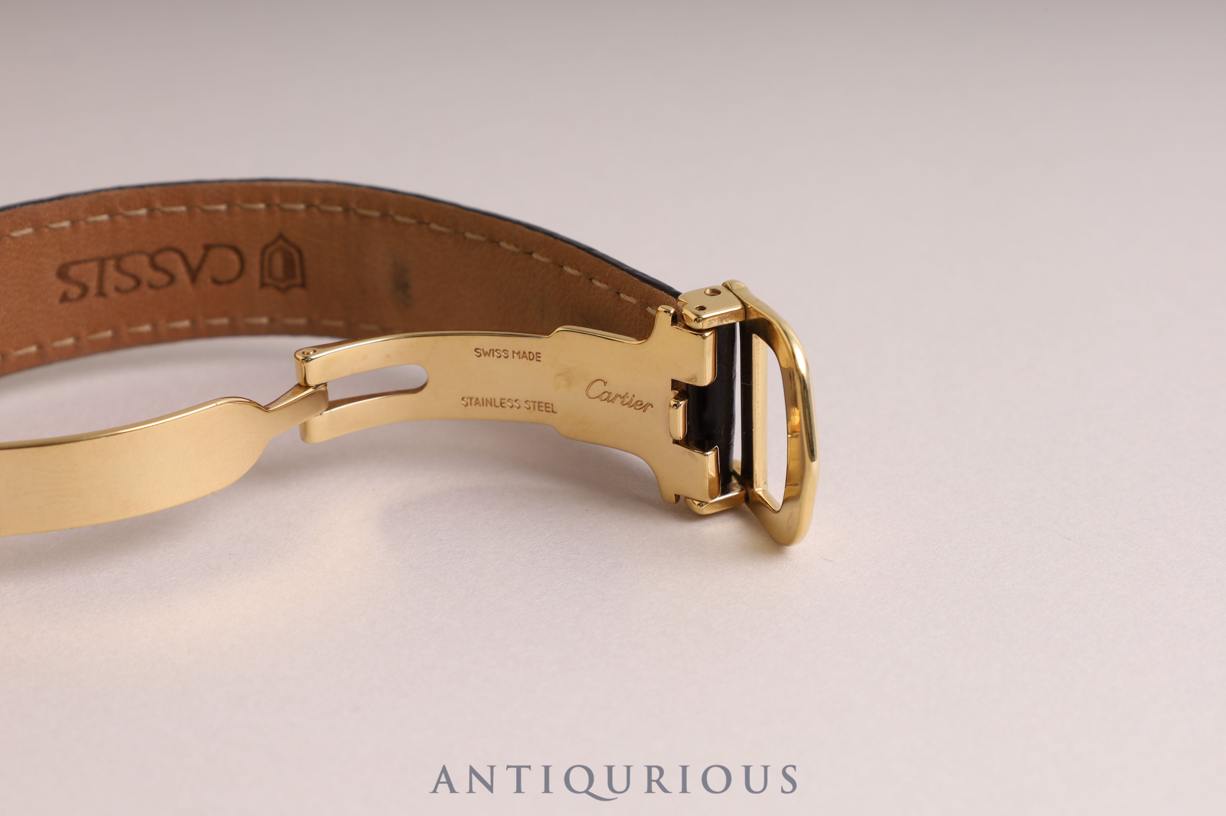 Cartier Must Tank SM QZ Flying Roman Dial