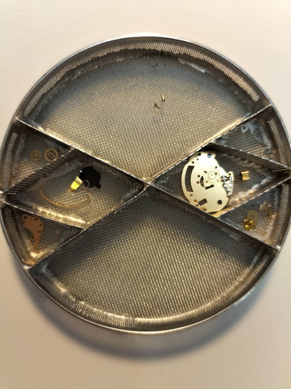 Hermes Cloajour CR1.240 Quartz Cal.976.001 SS / GP SS / GP Champagne Dial Overhauled