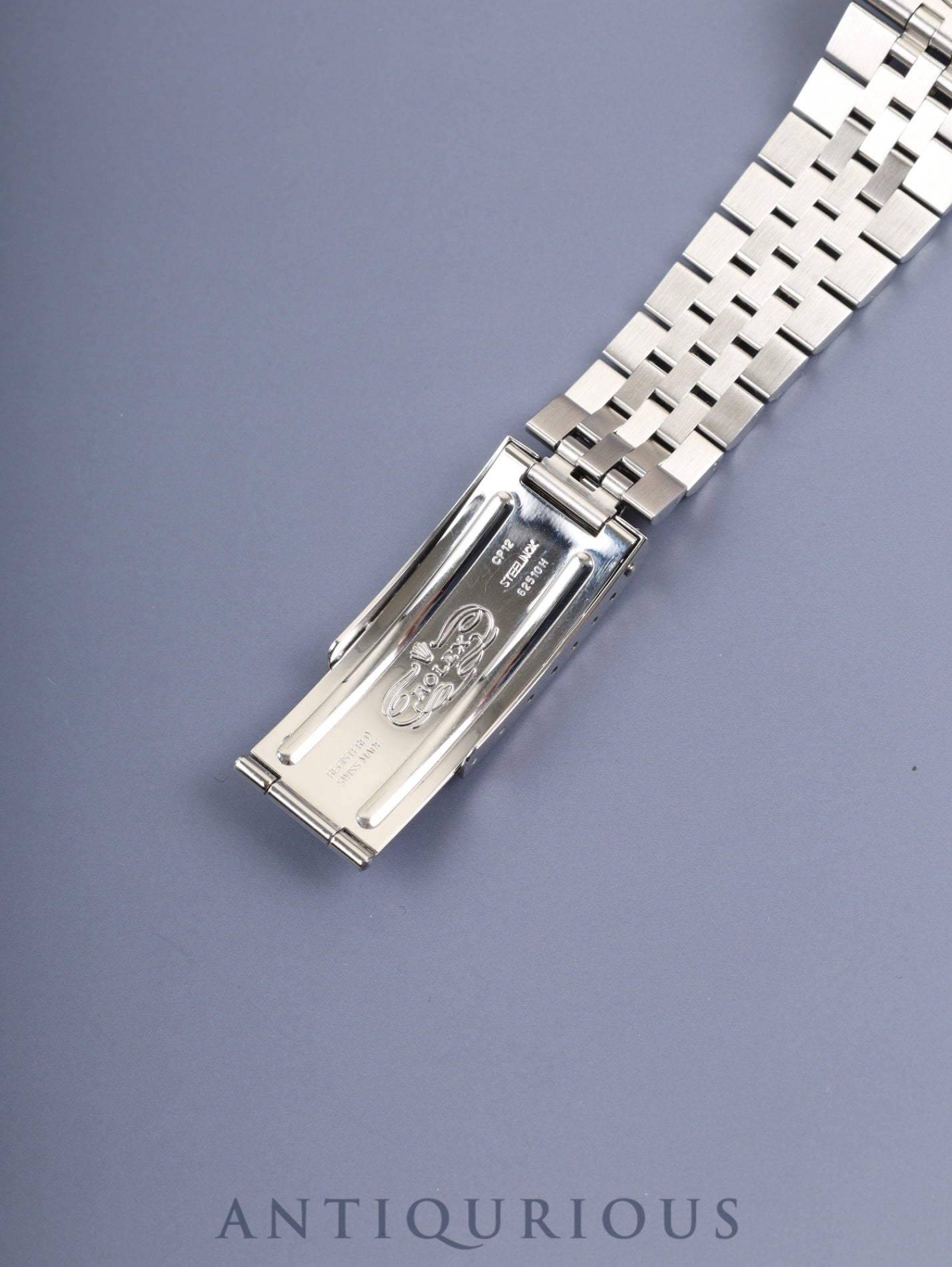 ロレックス デイトジャスト 1603 自動巻き Cal.1570 SS/SS SS グレー文字盤 3番(1972年)保証書 冊子 オーバーホール済み