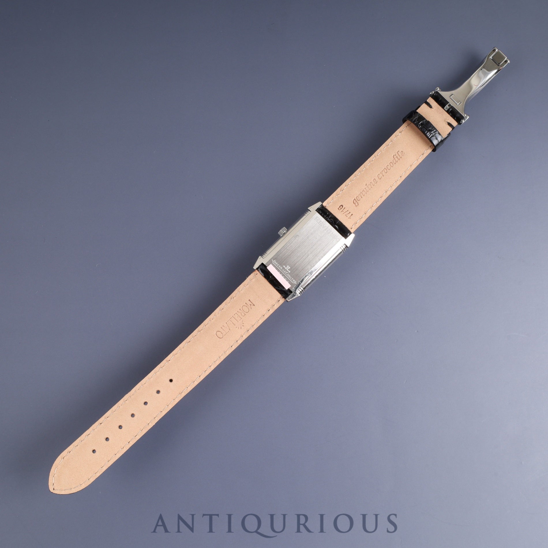 Jaeger-LeCoultre Reverso Classic 252.8.71 Manual winding Cal.861 SS Leather Genuine buckle (SS) Silver dial Box Warranty (2005) Booklet Overhauled