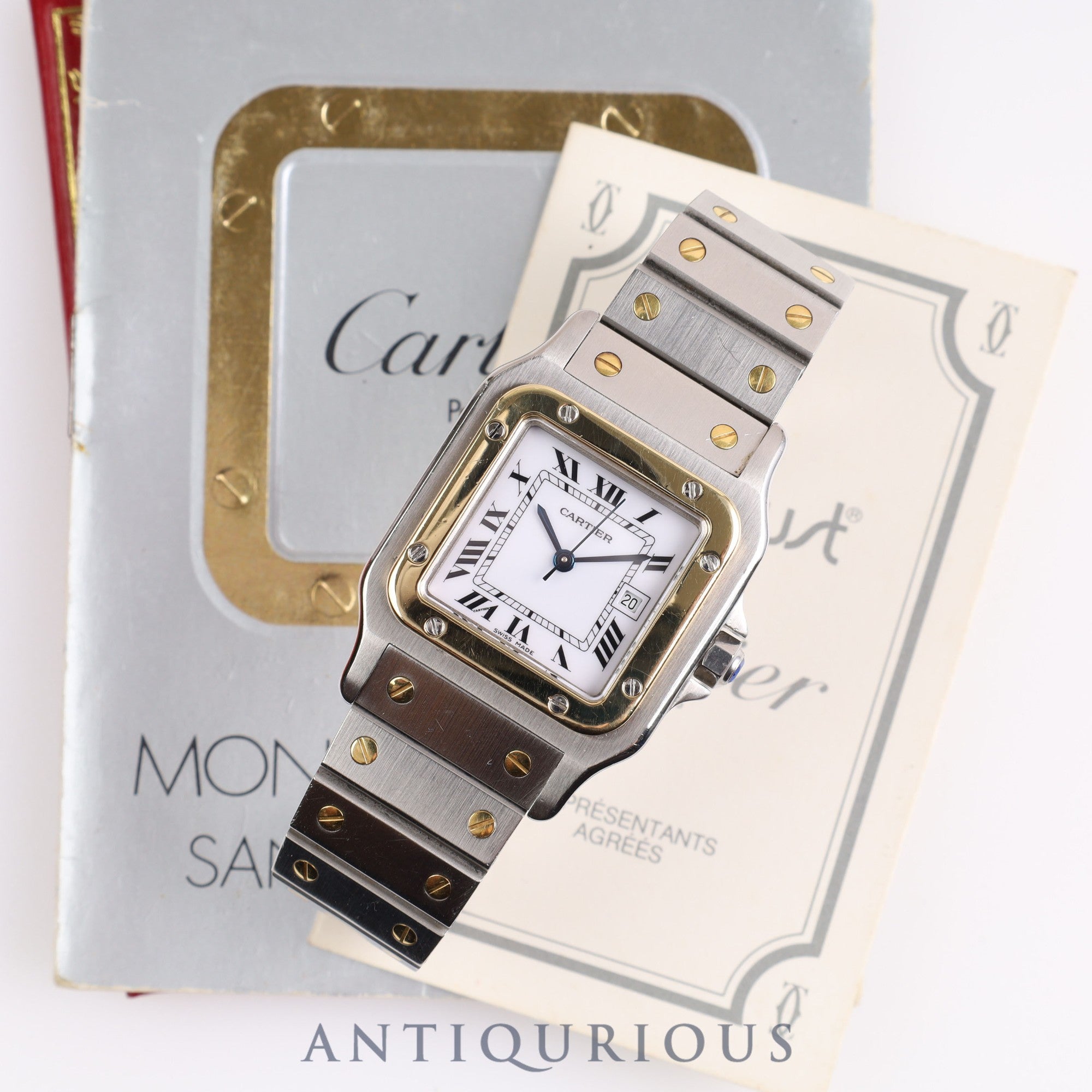 CARTIER カルティエ SANTOS GALBEE サントスガルベLM AC 23.80 gr OR ...