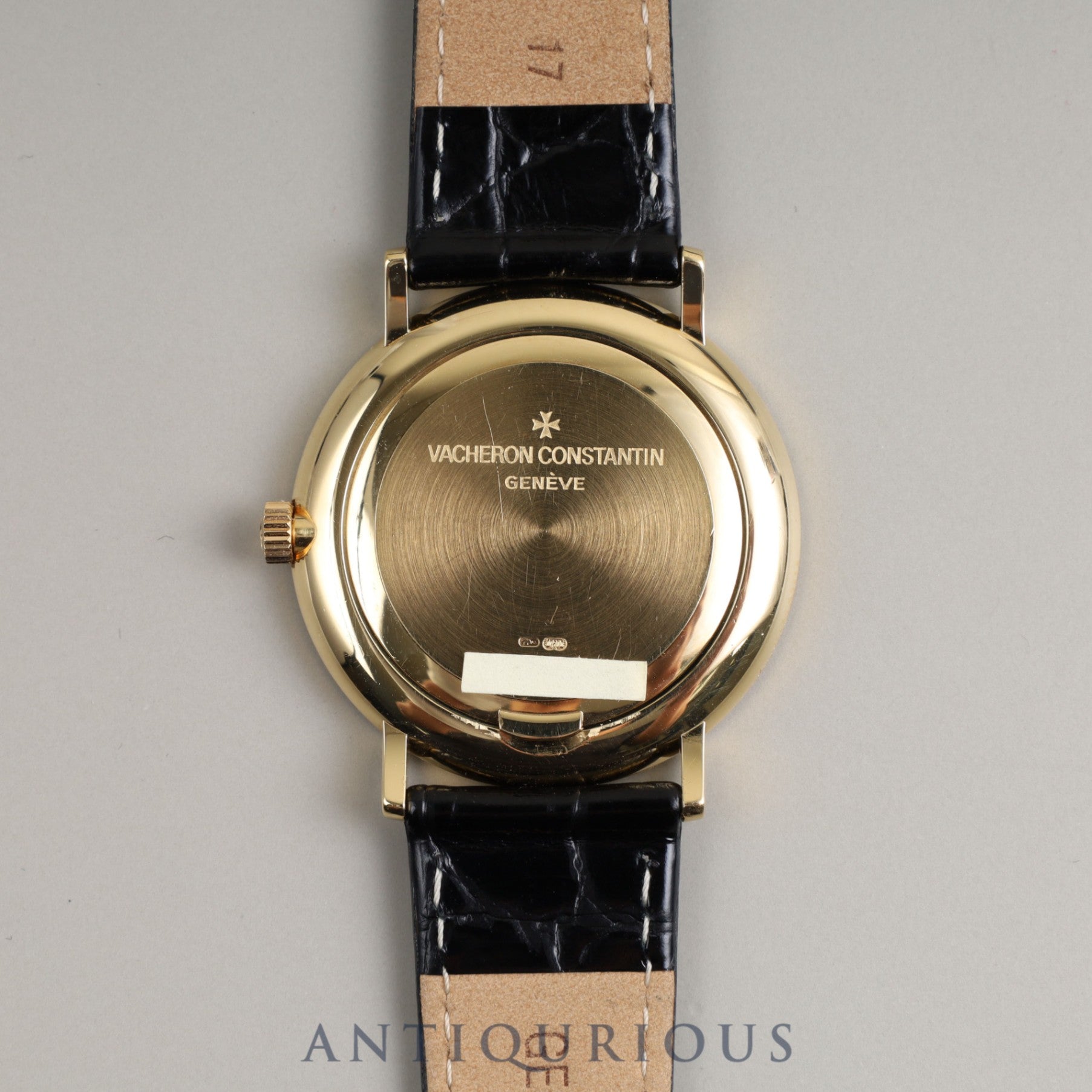 ヴァシュロン・コンスタンタン エッセンシャル 31039 手巻き Cal.1132 YG 革 純正尾錠(750)ホワイト文字盤