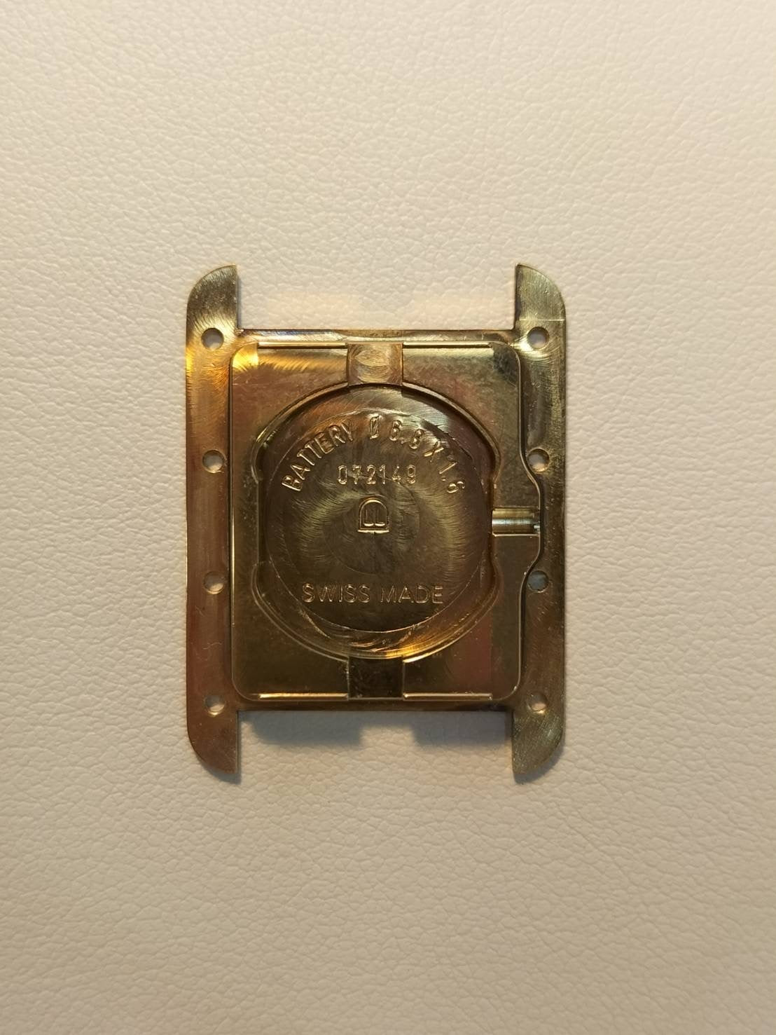 カルティエ マストタンク MM 2415 クォーツ Cal.057 SV925 革 純正Dバックル(GP) アイボリーローマン文字盤 オーバーホール済み