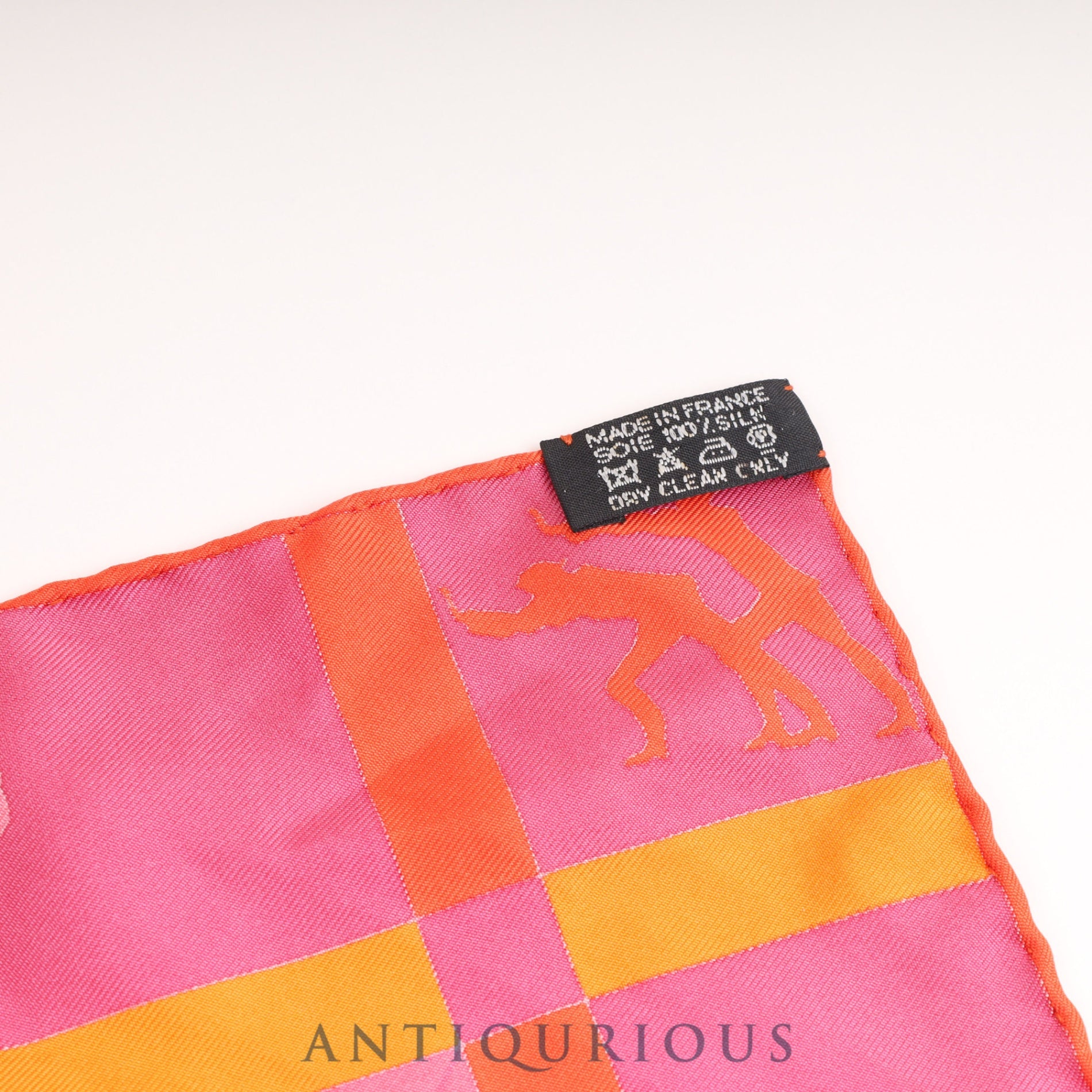 エルメス スカーフ カレ45 JEUX D'OMBRES SILK100%