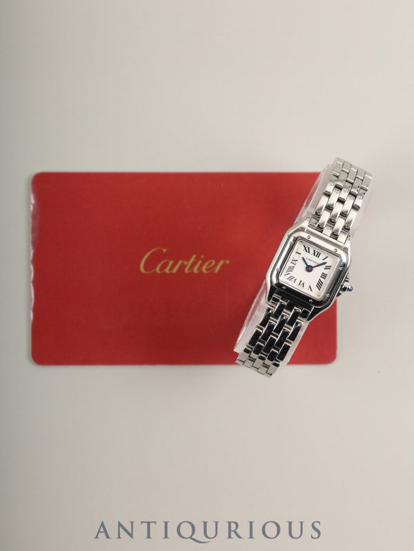 Cartier Panthère de Cartier Mini WSPN0019 / 4188 Quartz Cal.059 Stainless Steel Silver Roman Dial Booklet Warranty Card (2019) Overhauled