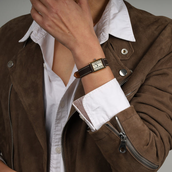 Cartier Must Tank SM QZ Straight Roman Dial
