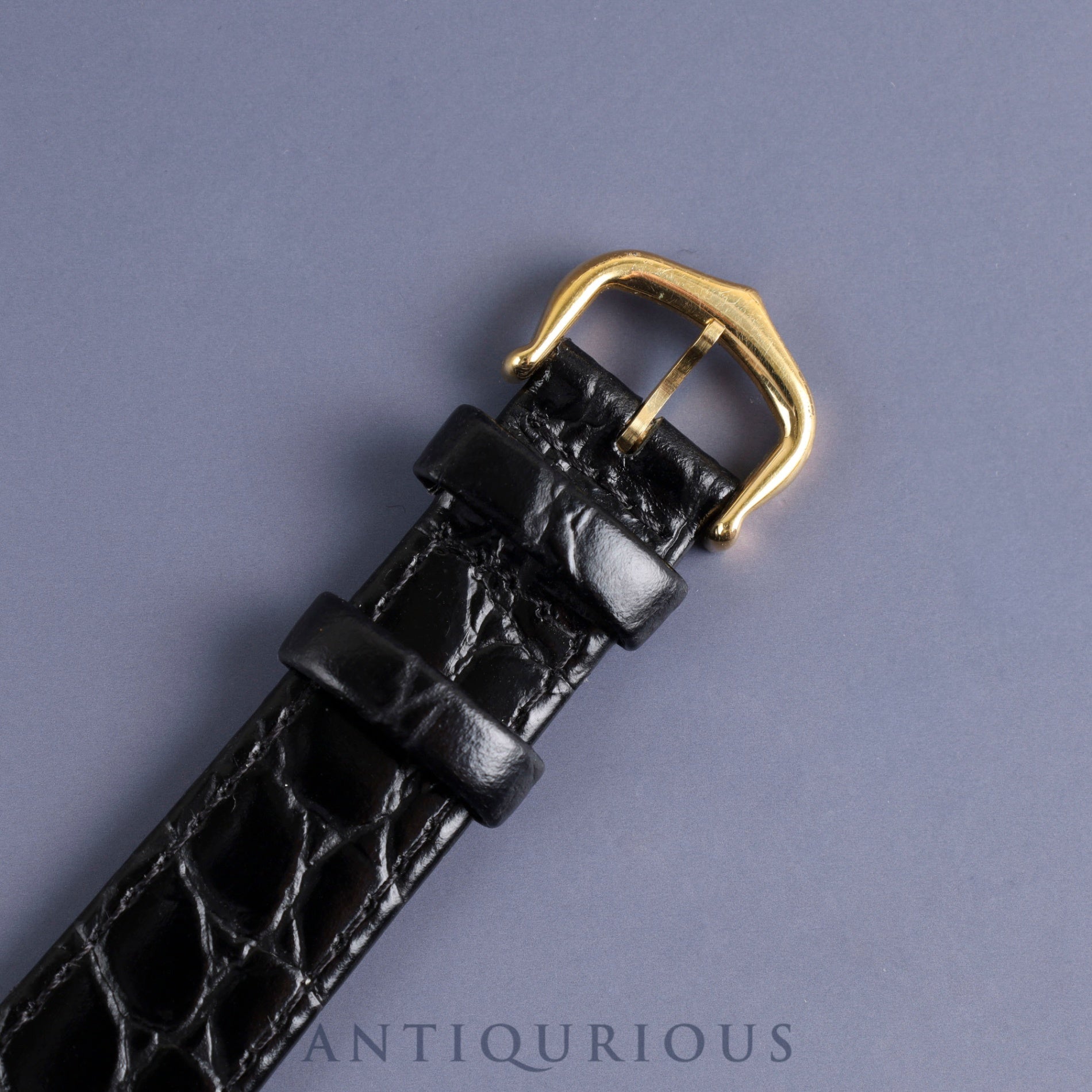 Cartier Must Tank LM 590005 Quartz Cal.90 SV925 Leather Genuine Buckle (GP) Ivory Roman Dial Overhauled and Finished to Like New