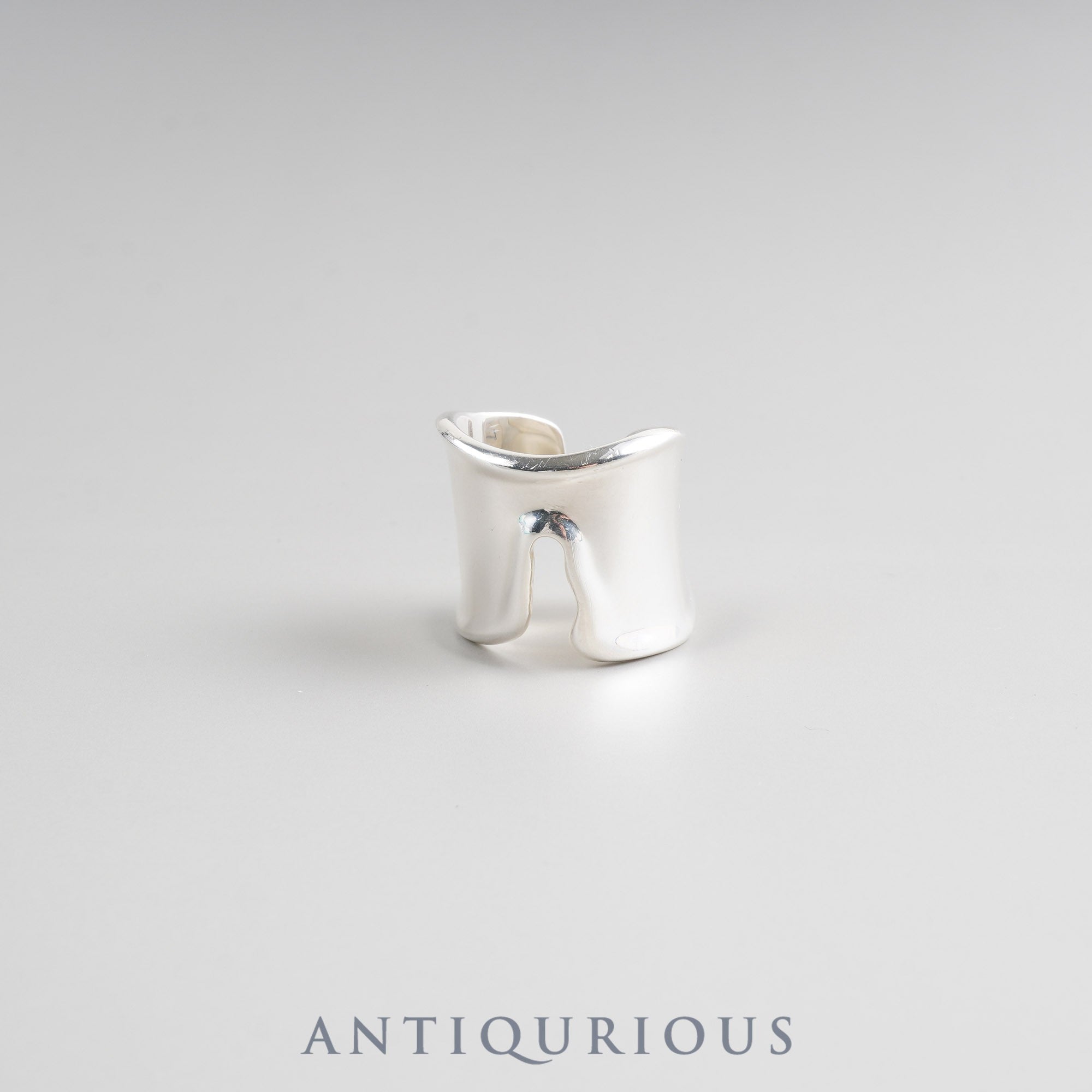 Tiffany Ring Elsa Peretti Split SV925 #7 (US) Approx. Size 14 Dust Bag