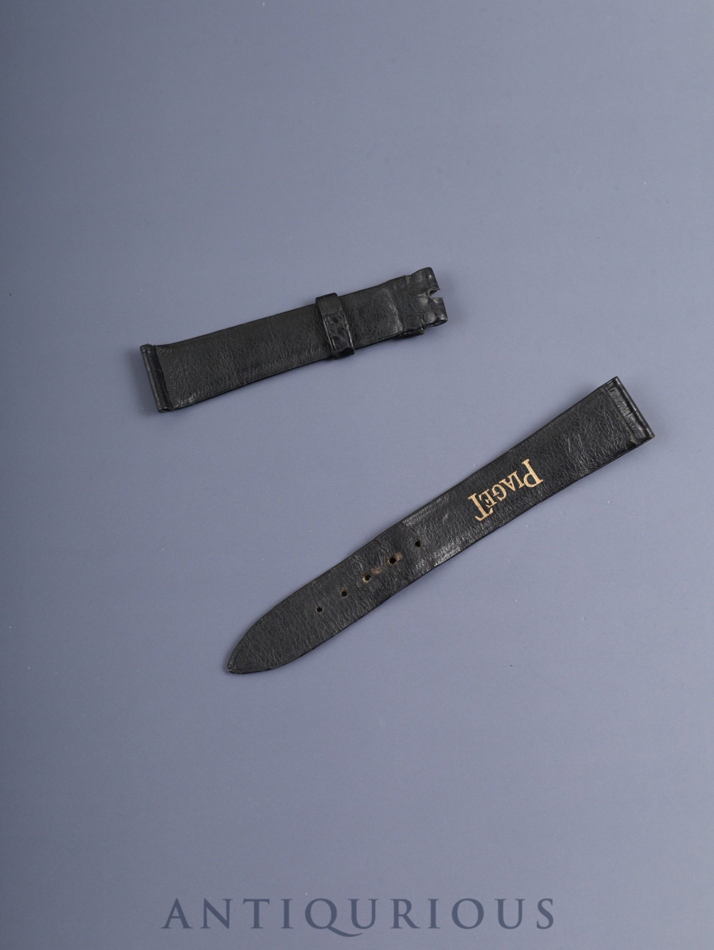 Piaget Protocole 9154 Manual Winding Cal.9P2 750WG Leather Original Pin Buckle (750WG) Black / Silver Dial With Original Leather Strap Overhauled