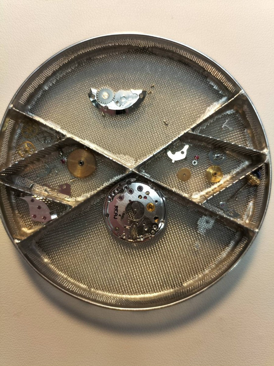 カルティエ マストタンク LM 手巻き Cal.78-1 SV925 革 純正尾錠(GP) オニキス文字盤 オーバーホール済み 新品仕上げ済み