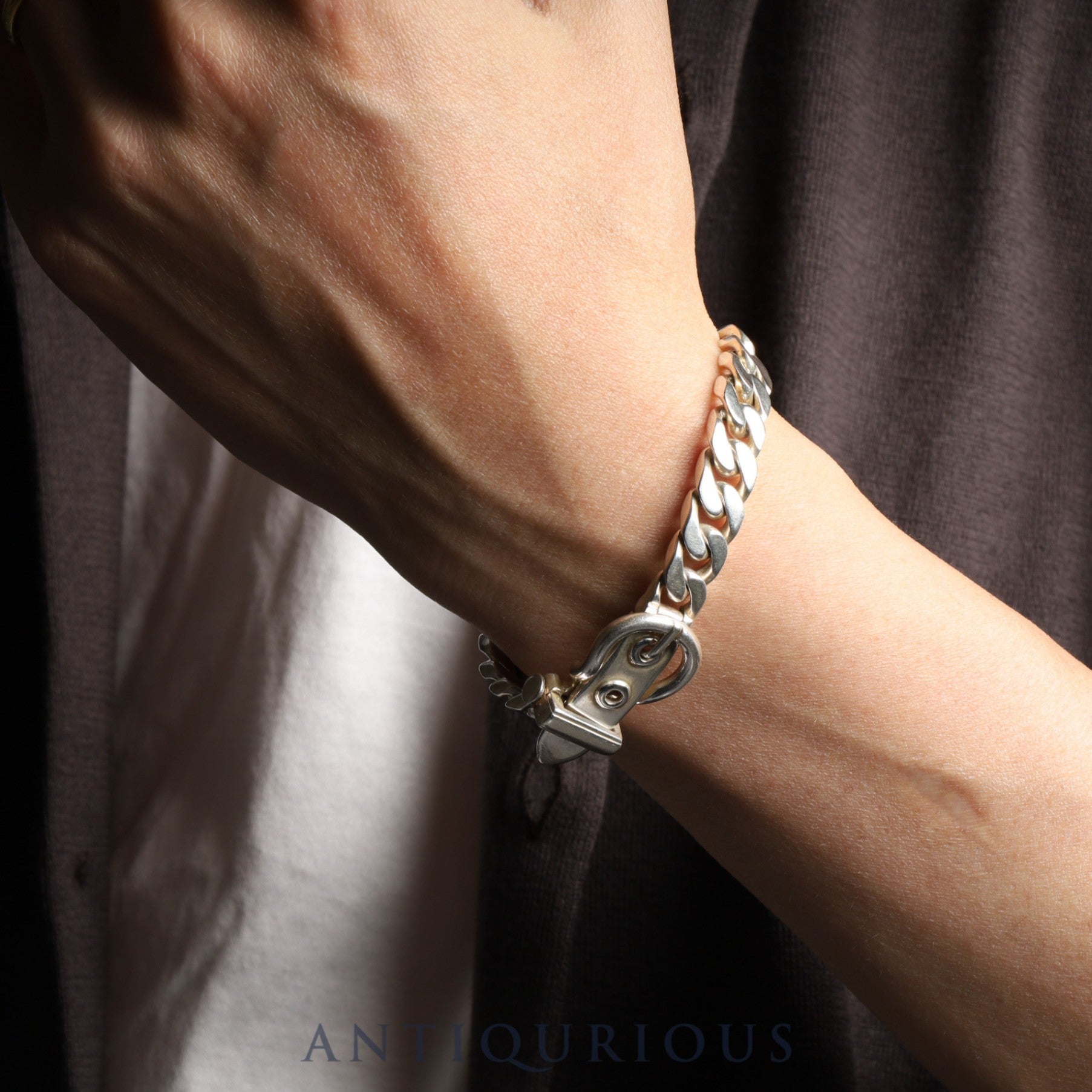 エルメス ブレスレット ブックルセリエ PM SV925 箱