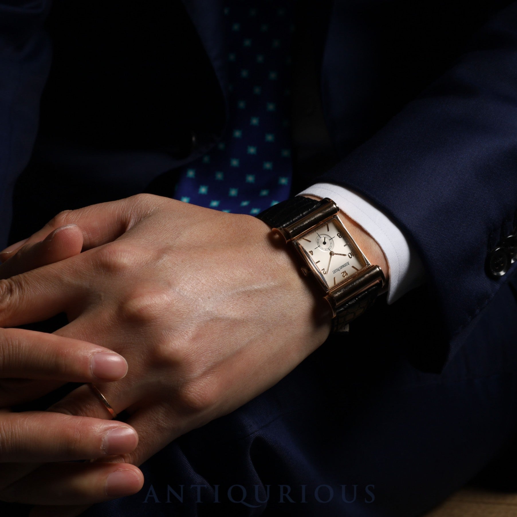 オーデマ・ピゲ カナぺ 149340R.00.A002XX.01 手巻き Cal.2085/2832 750PG 革 純正尾錠(750PG)アイボリー文字盤 紙箱 コンプリートサービス済み