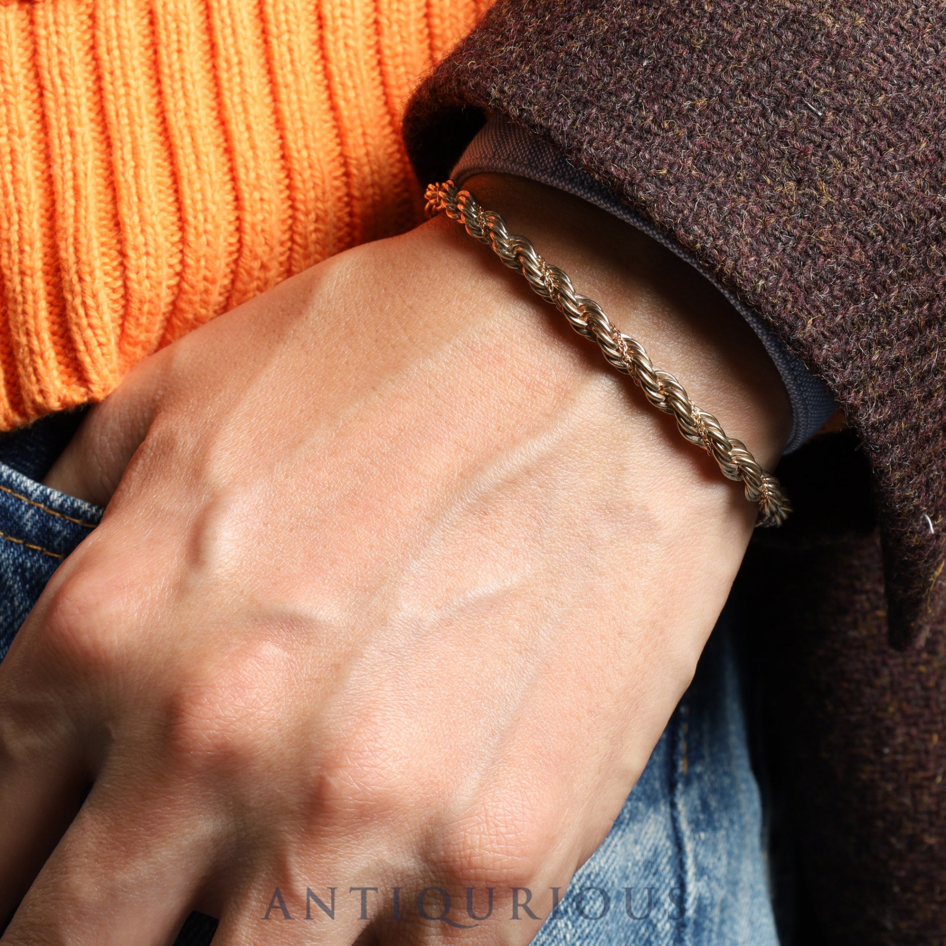 Tiffany Bracelet Twist Chain SV925/750