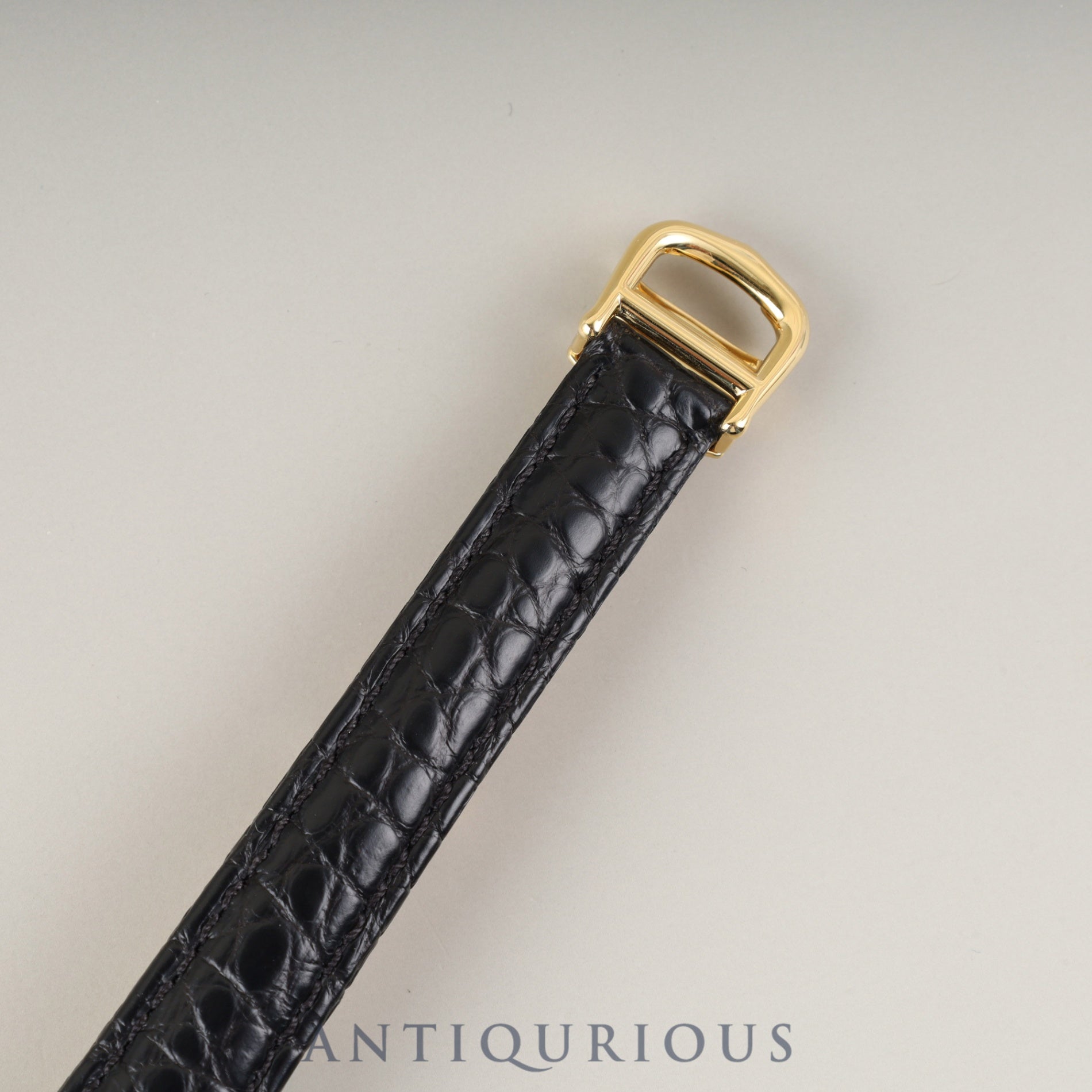 カルティエ マスト ヴァンドーム VLC SM W1006554 / 590004 クォーツ Cal.90 SV925 革 純正Dバックル(GP) サイドトリニティ文字盤 冊子 保証書(1994年)オーバーホール済み