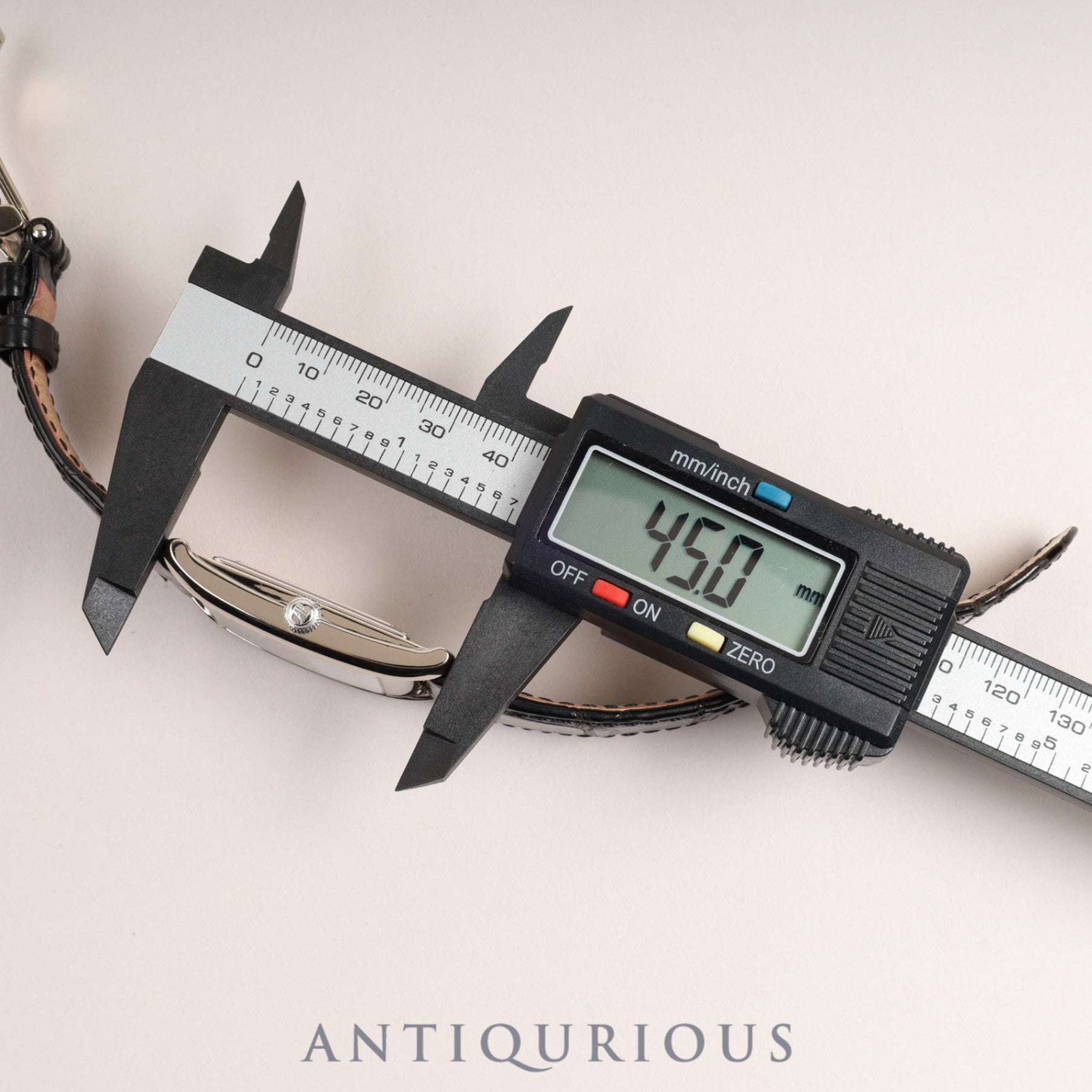 Audemars Piguet Edward Piguet 15015BC.OO.D001CR.01 Automatic Cal.2140 750 Leather Black Arabic Dial 1994-2000